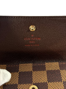 Louis Vuitton damier ebene porte monnaie bifold wallet SD0075