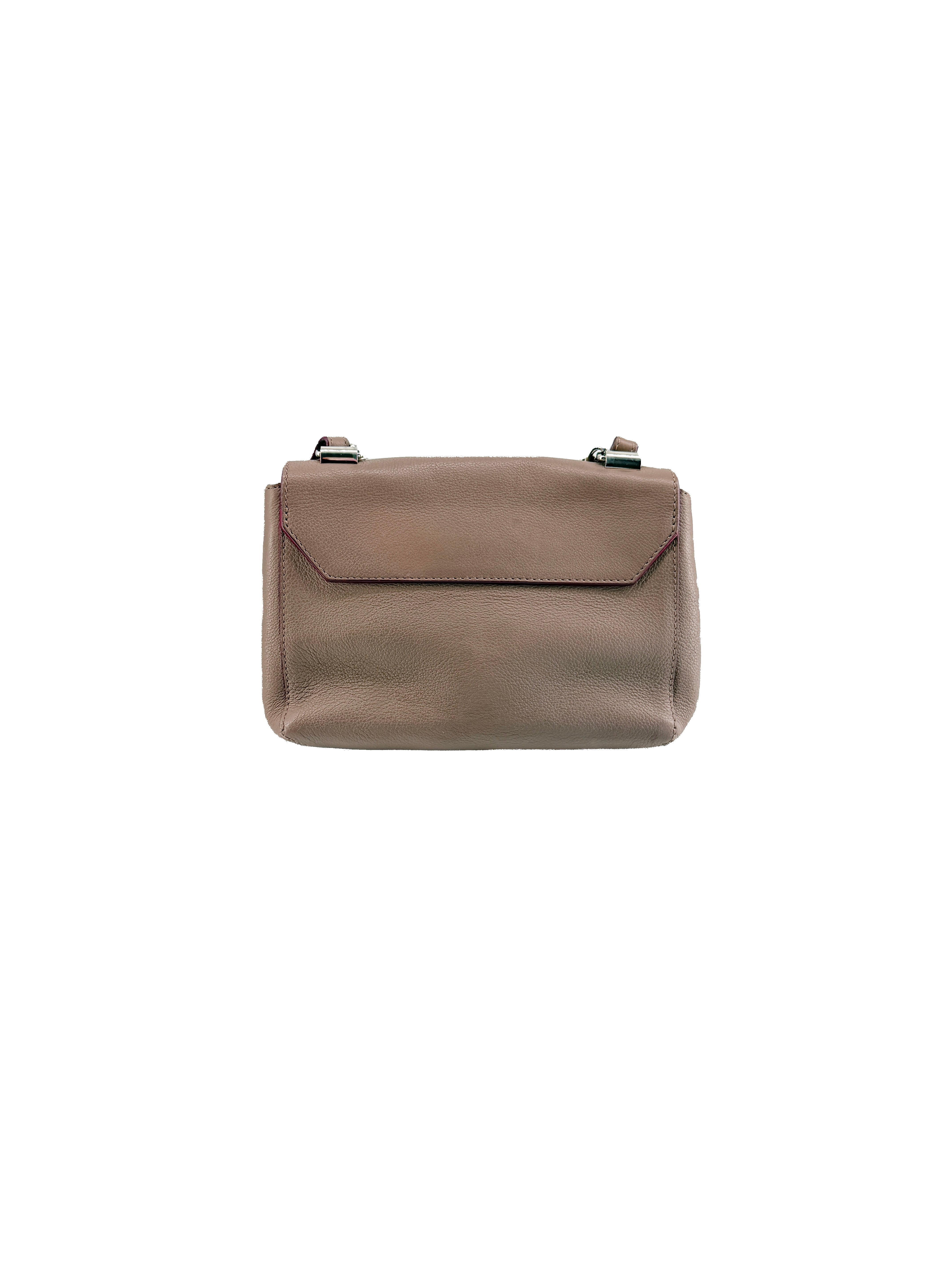 Louis Vuitton taupe Lockme II MM FL4140