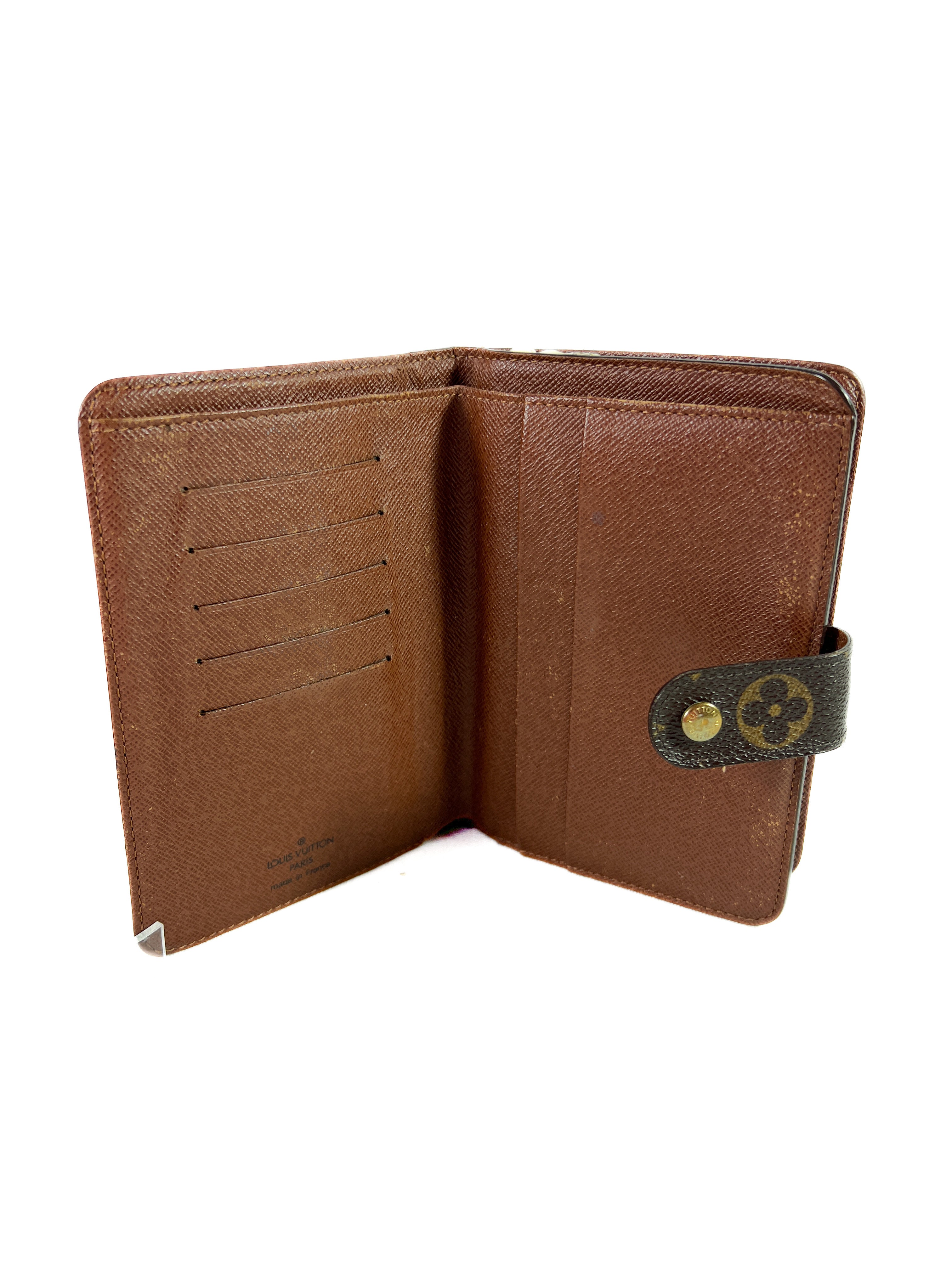 Louis Vuitton monogram porte papier zipper wallet