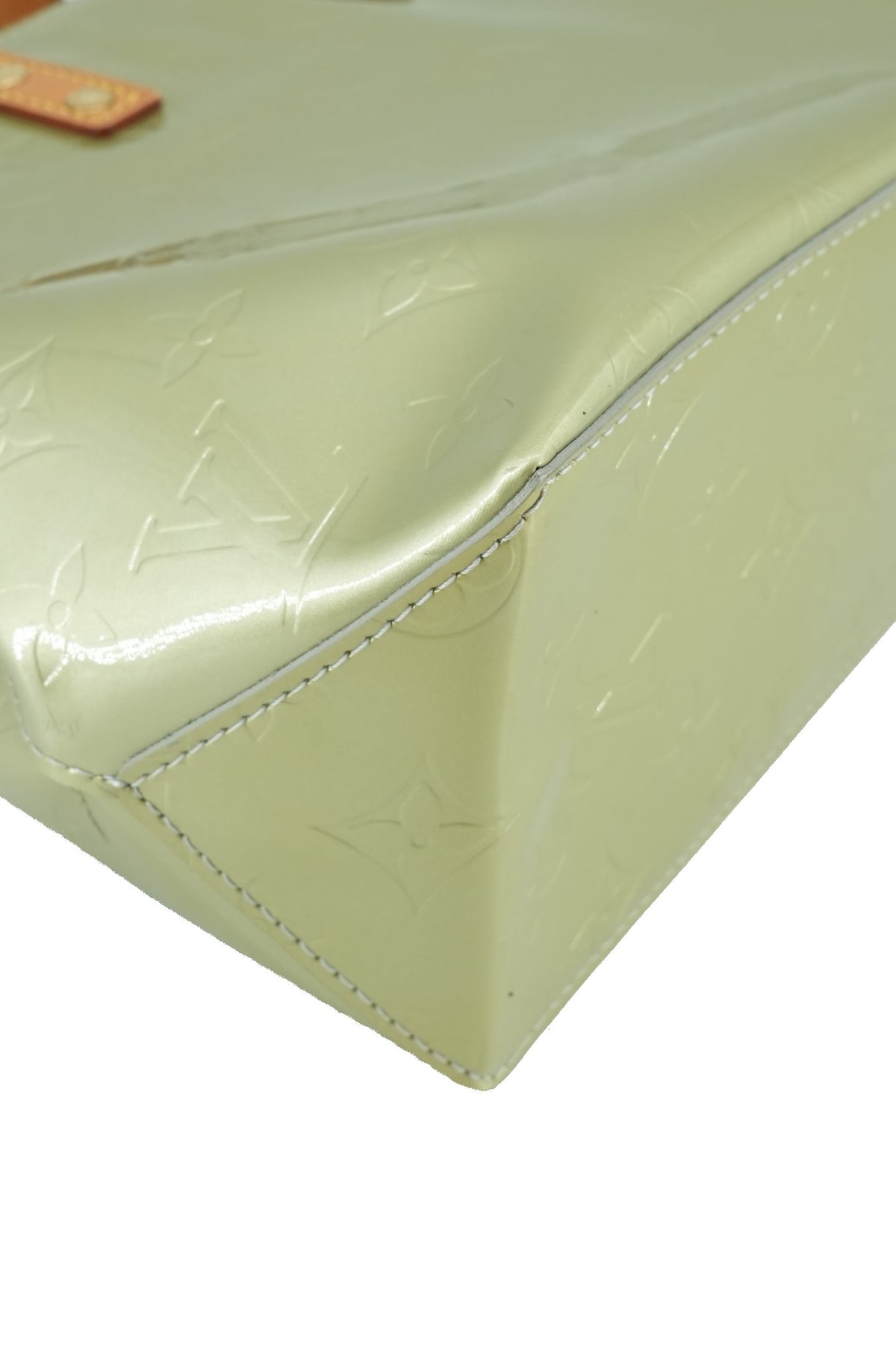 Louis Vuitton vernis green Reade PM MI1021