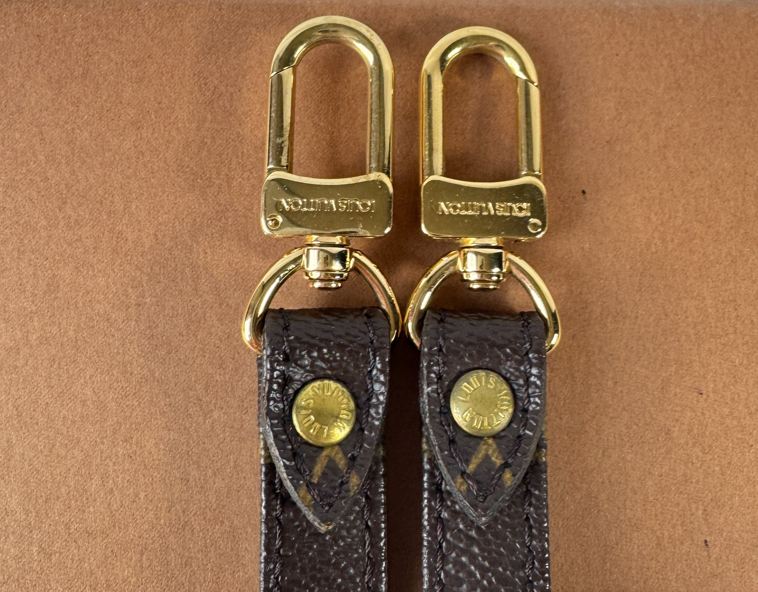 Louis Vuitton monogram adjustable strap