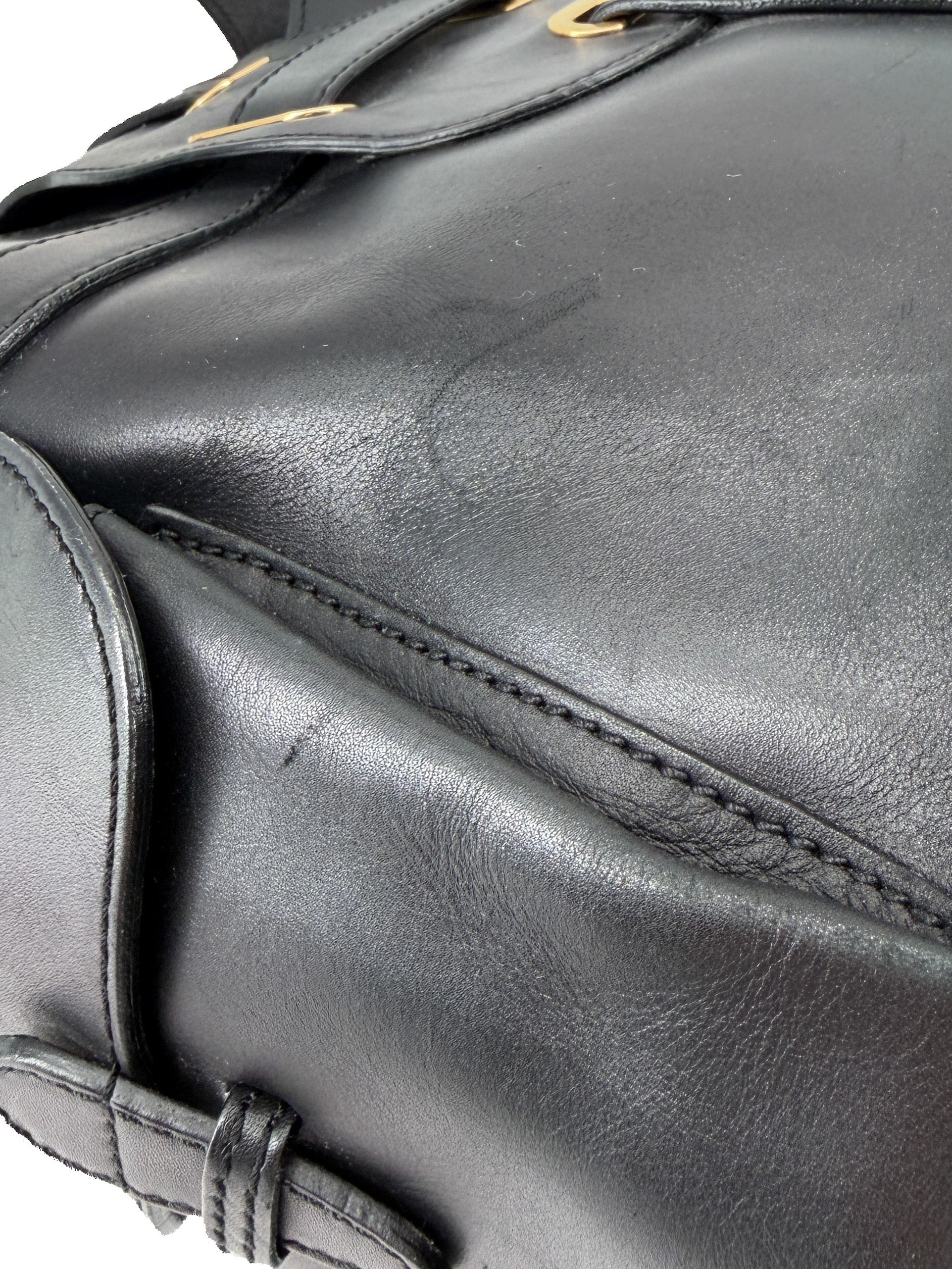 Jimmy Choo black leather Tulita shoulder bag