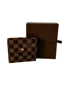 Louis Vuitton damier ebene porte monnaie bifold wallet SD0075