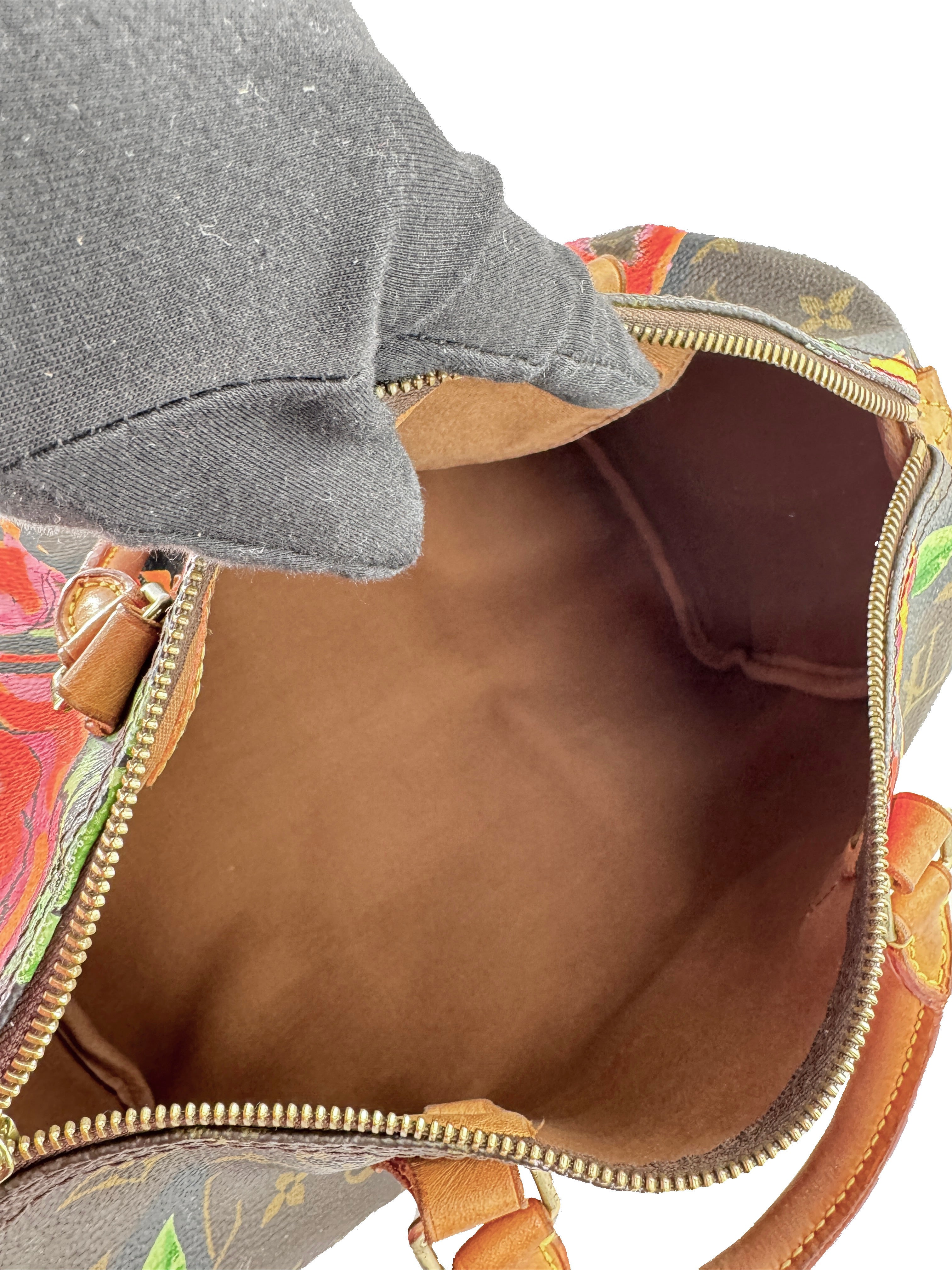 Louis Vuitton Limited Edition Stephen Sprouse Roses Speedy 30 SP4058