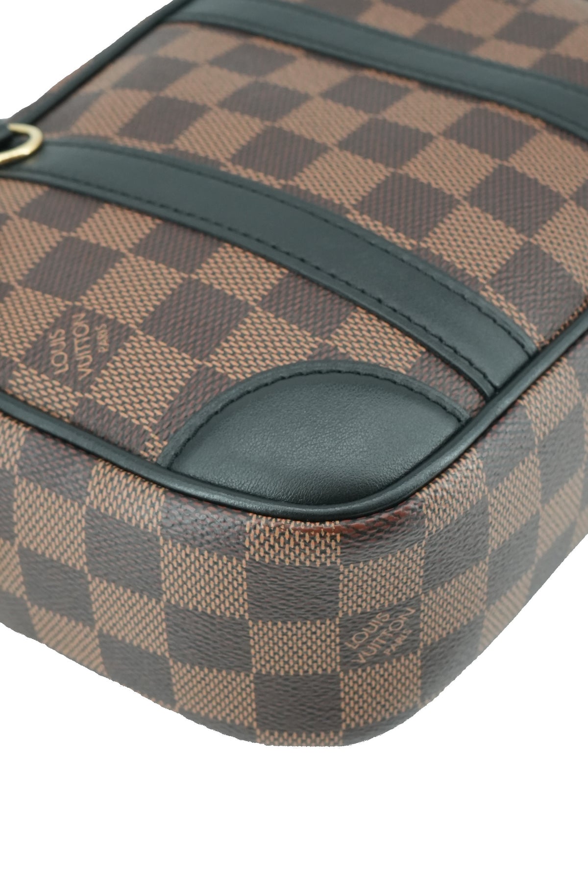 Louis Vuitton damier ebene black Valisette Souple BB NFC