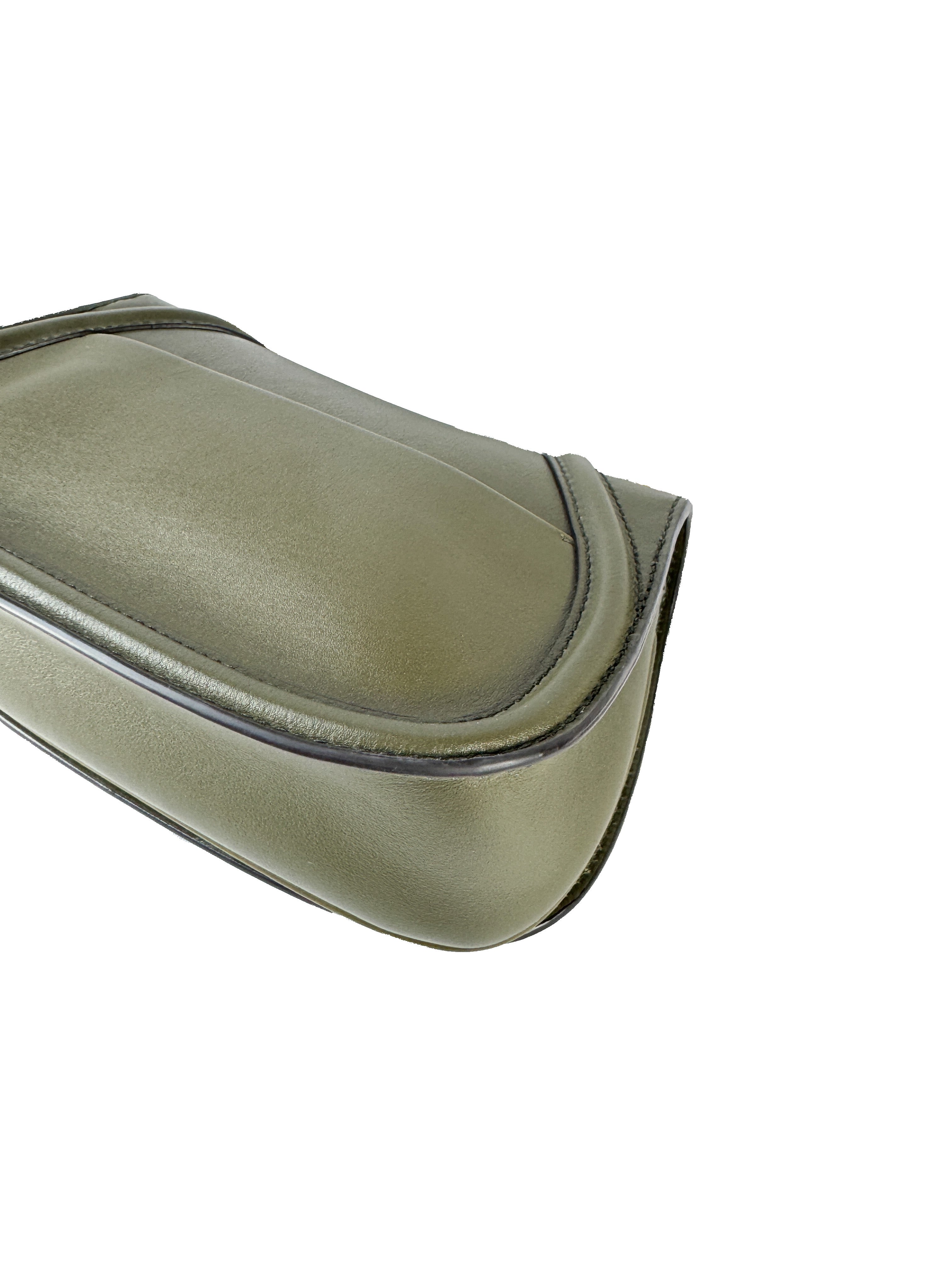 Gucci olive green Blondie medium 815714-520981