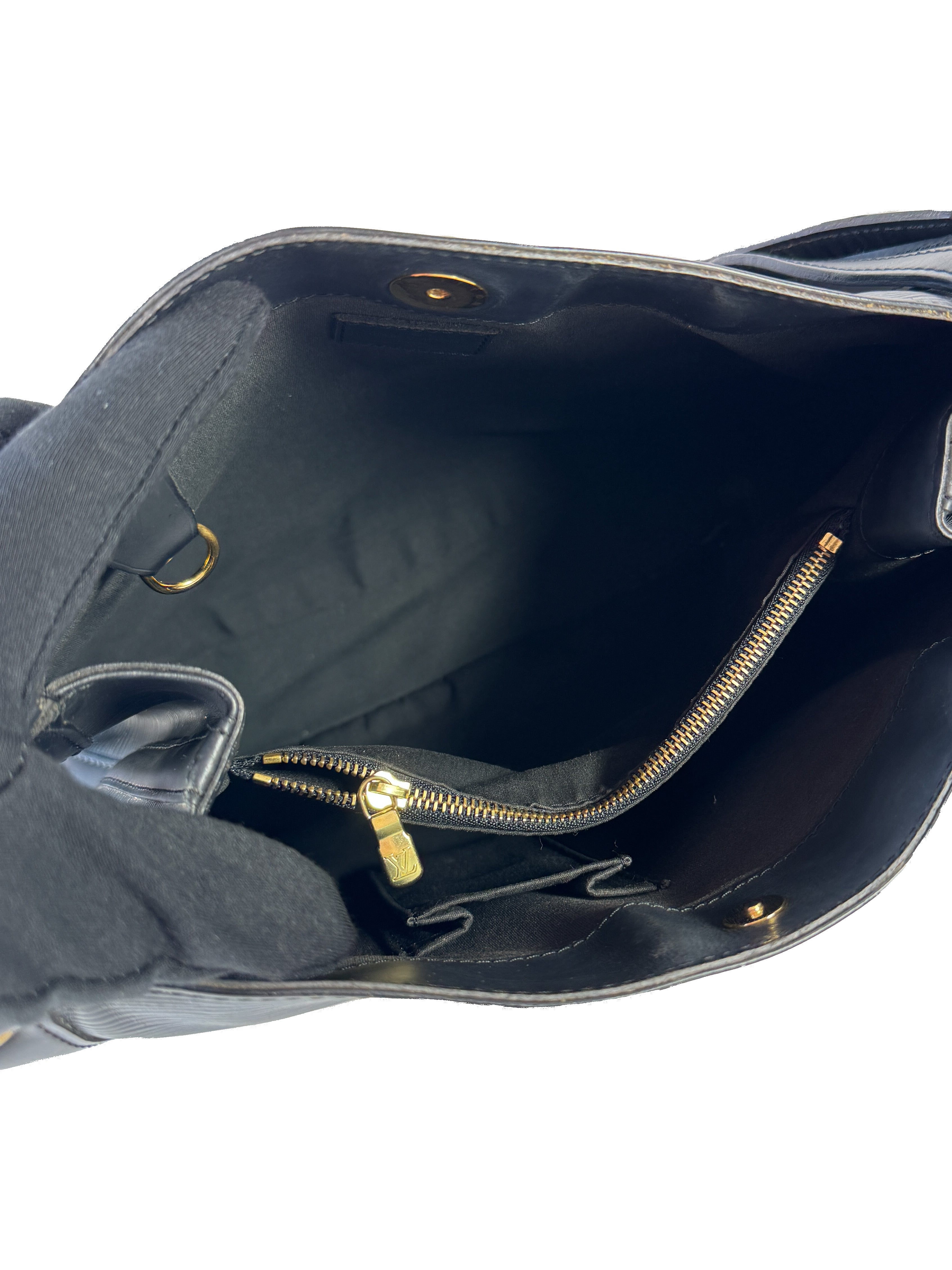 Louis Vuitton black epi Mandala MM FL0045