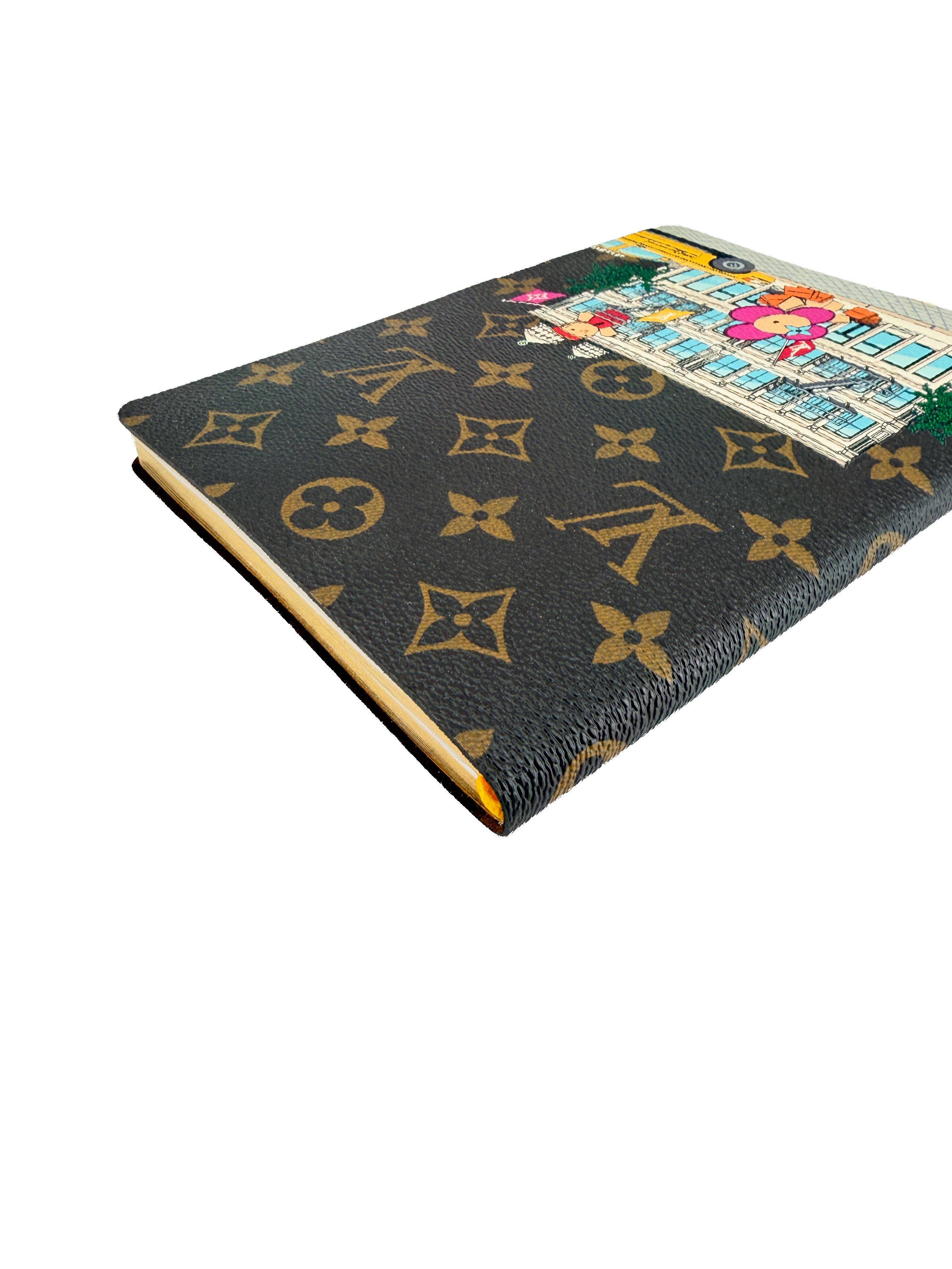 Louis Vuitton monogram 2022 Christmas Vivienne notebook MM