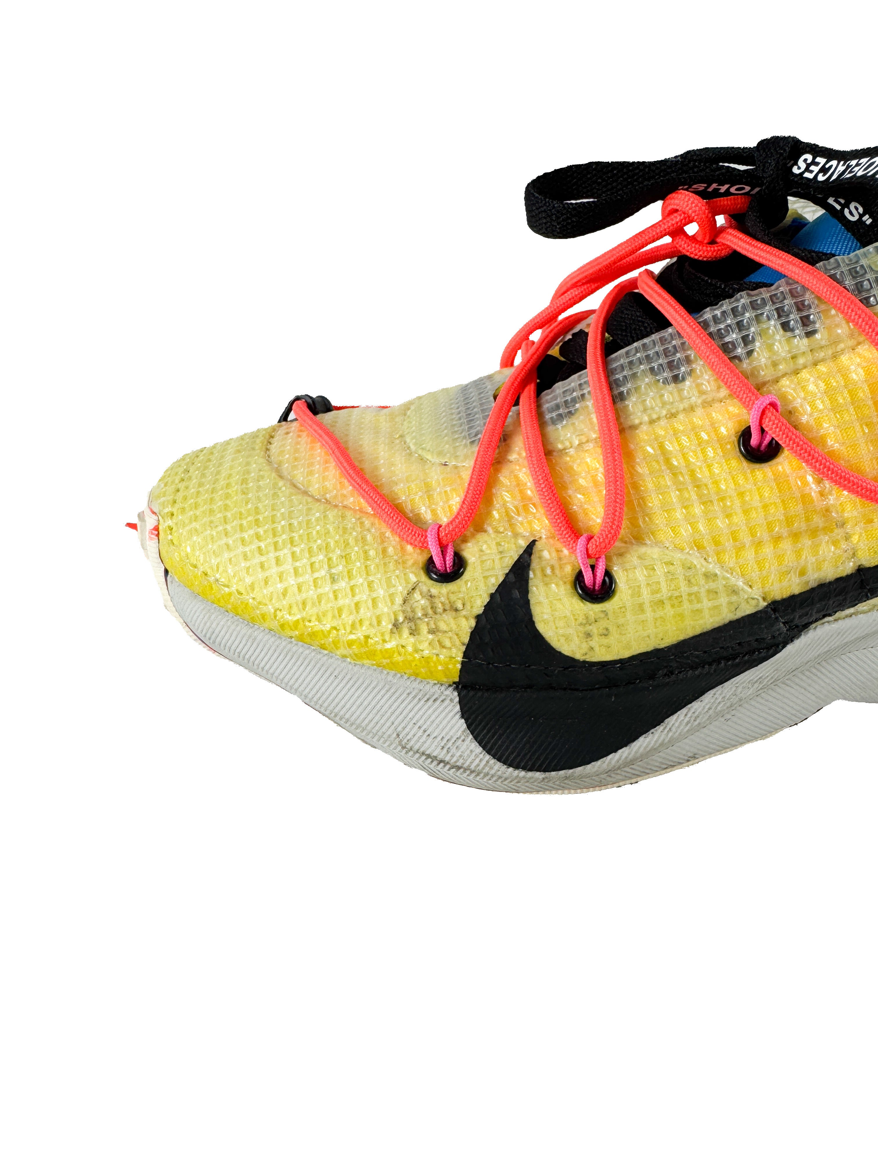 Nike x Off White yellow Vapor street tour sneakers size 7