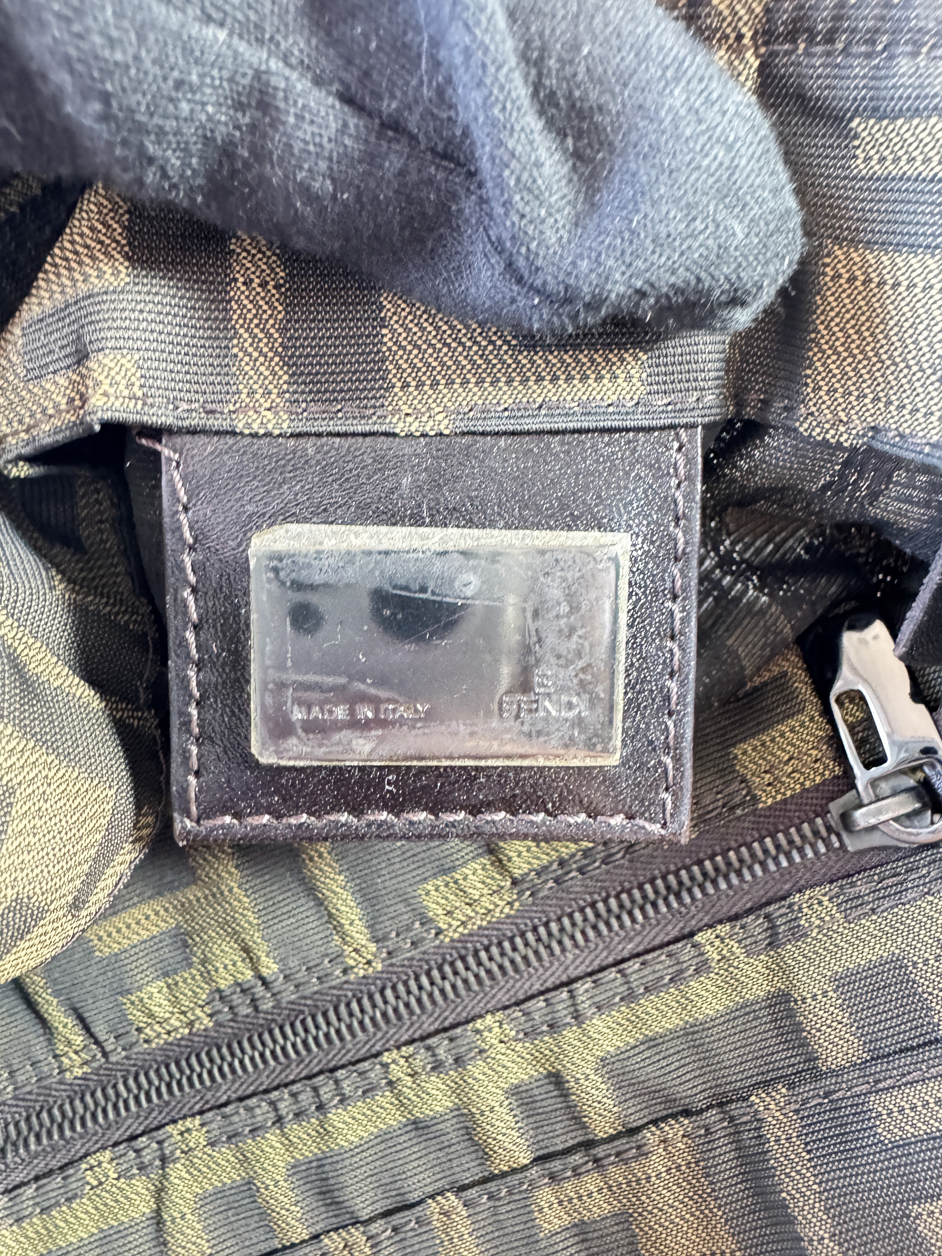 Fendi Zucca mini nylon tote 2305-8BH021-029