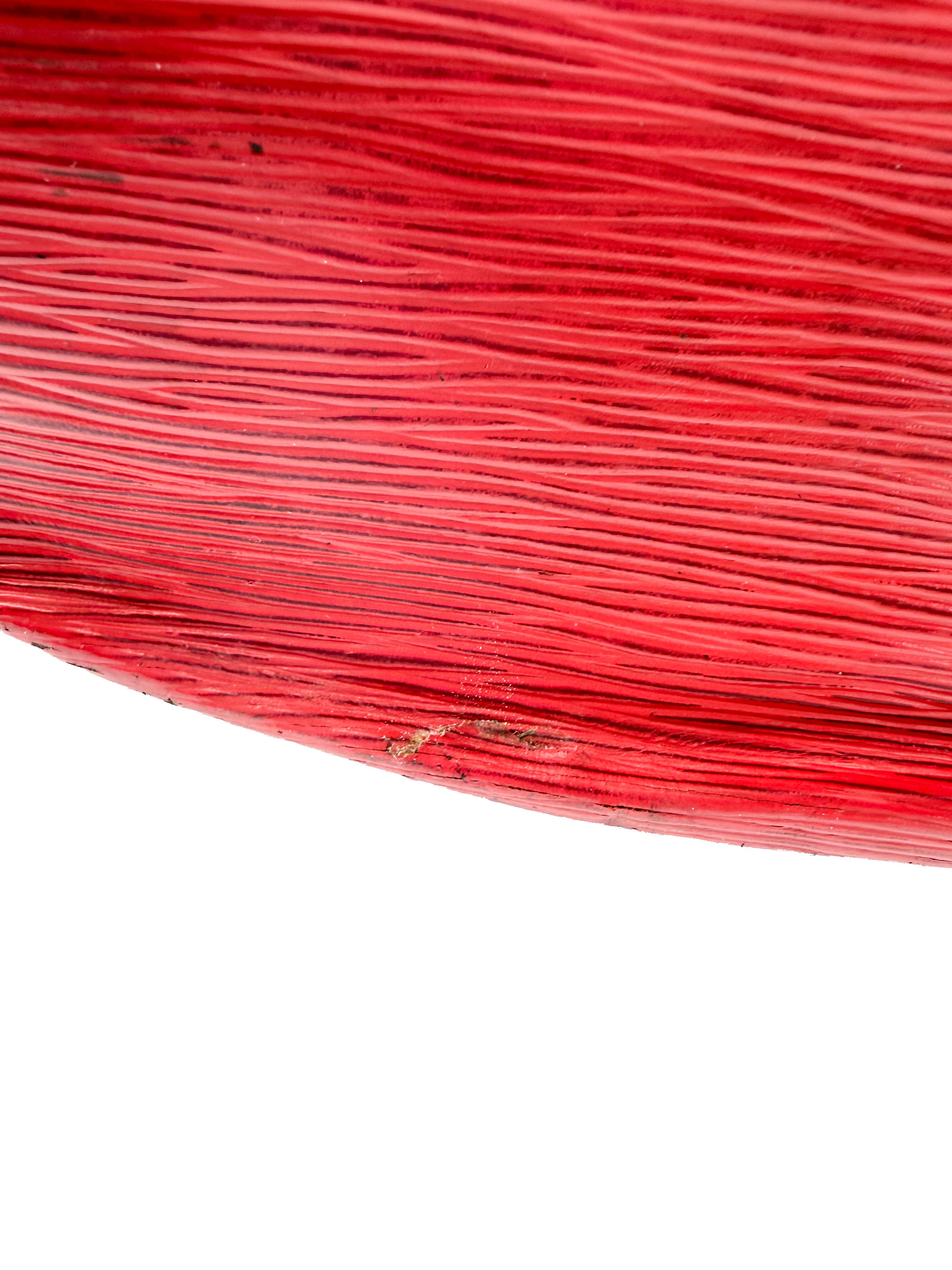 Louis Vuitton red Epi leather Saint Jacques A20954