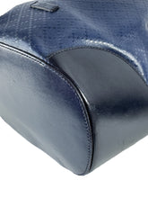 Gucci navy leather bucket bag 354228200047