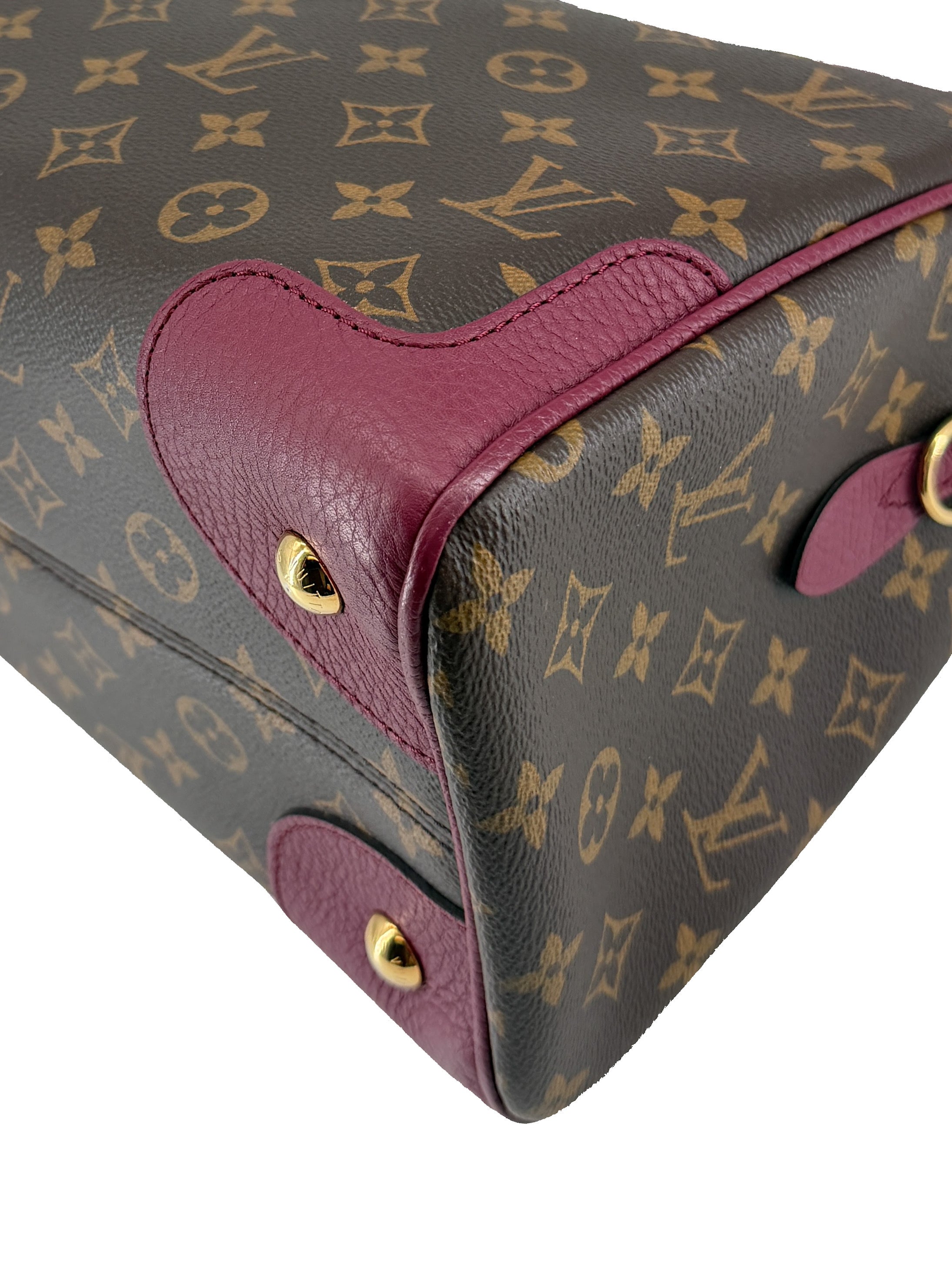 Louis Vuitton brown purple Retiro NM DR2185