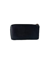 Louis Vuitton black leather Comete zip wallet MI1115