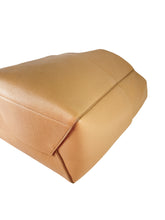 Celine honey beige leather Sangle Seau large U-GM-0159