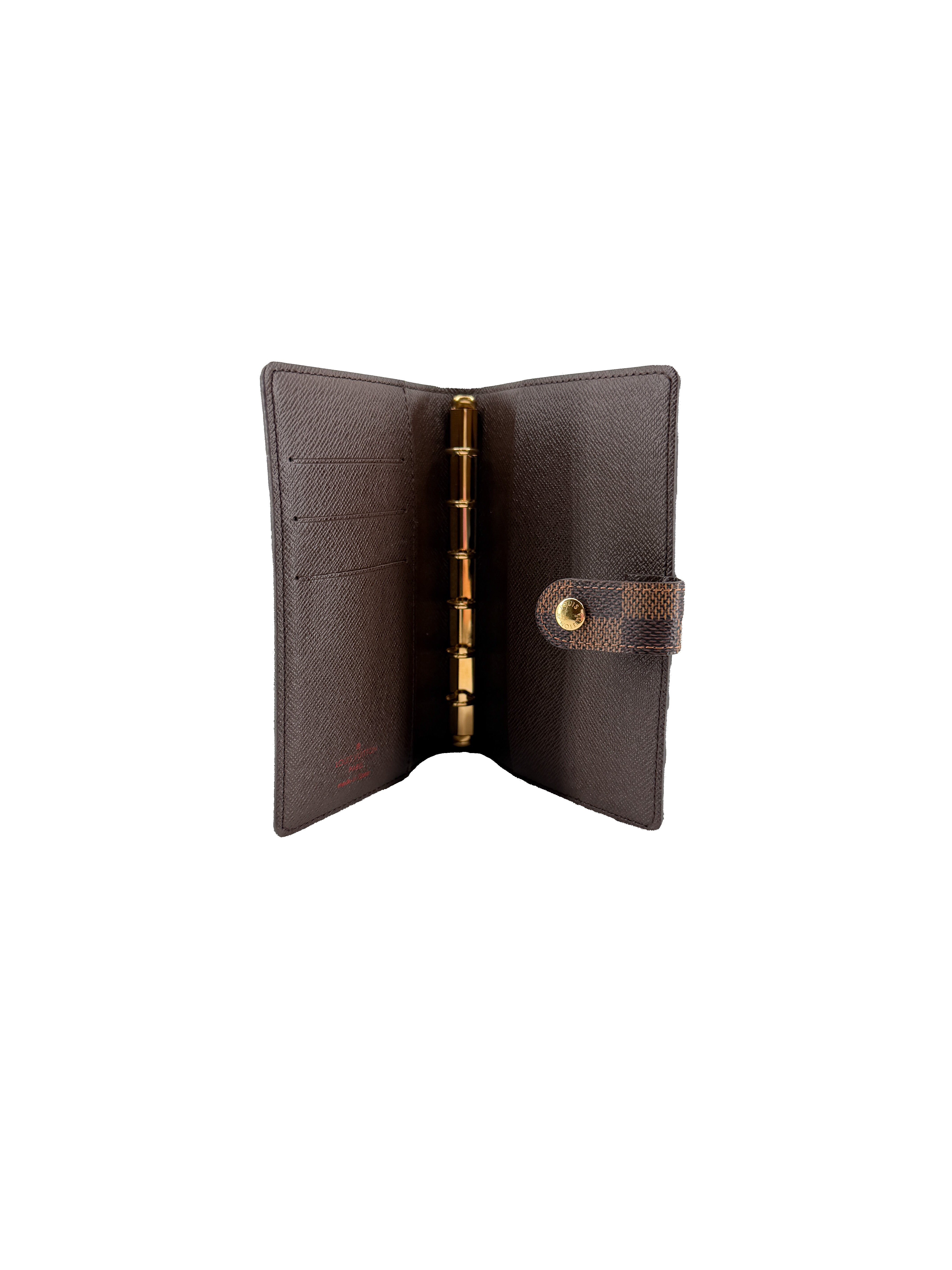 Louis Vuitton damier ebene Agenda PM CA4171