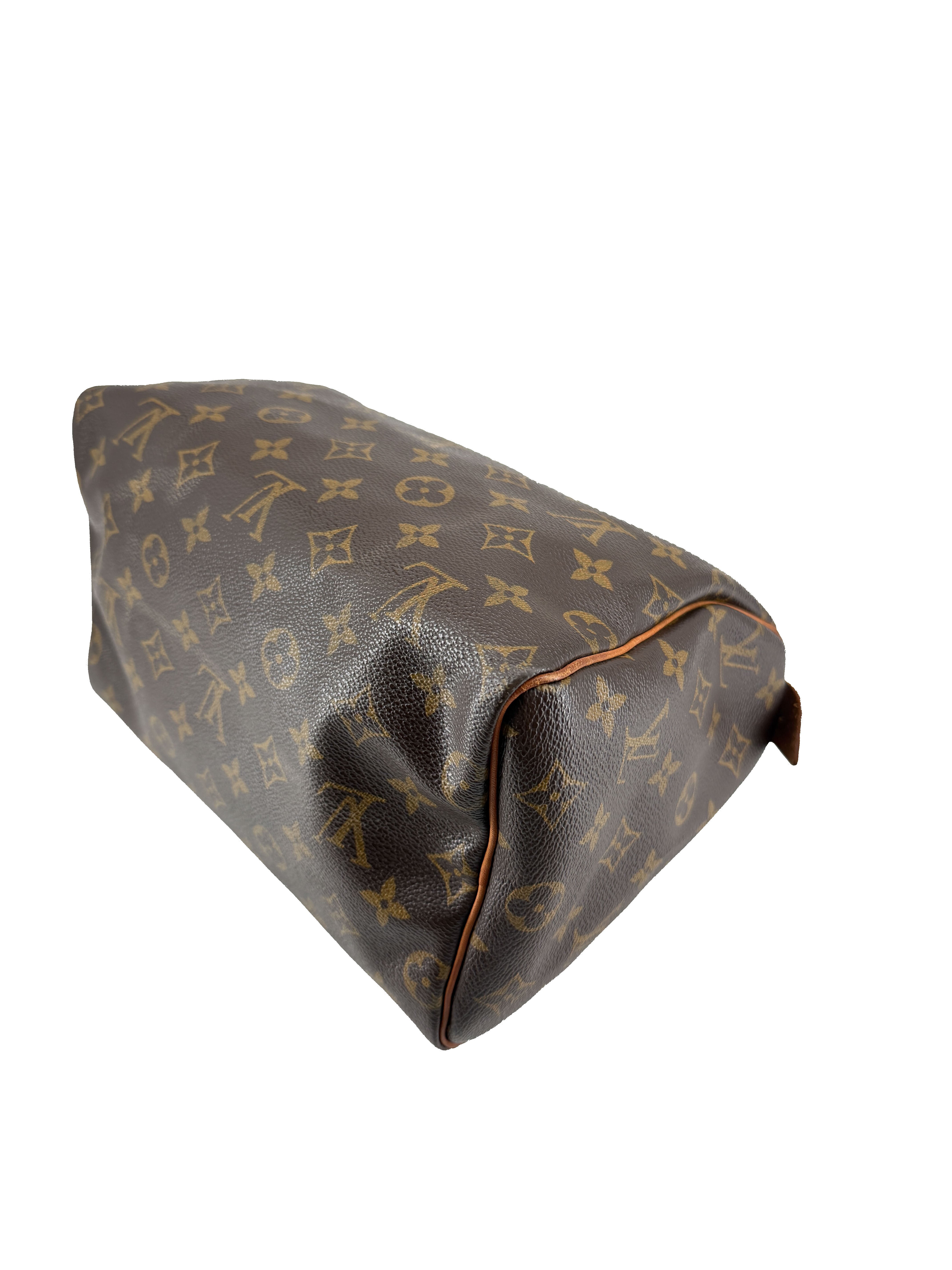 Louis Vuitton monogram Speedy 25 AA0045