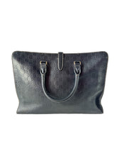 Gucci Guccissima deep navy new Jackie satchel 152610 002058