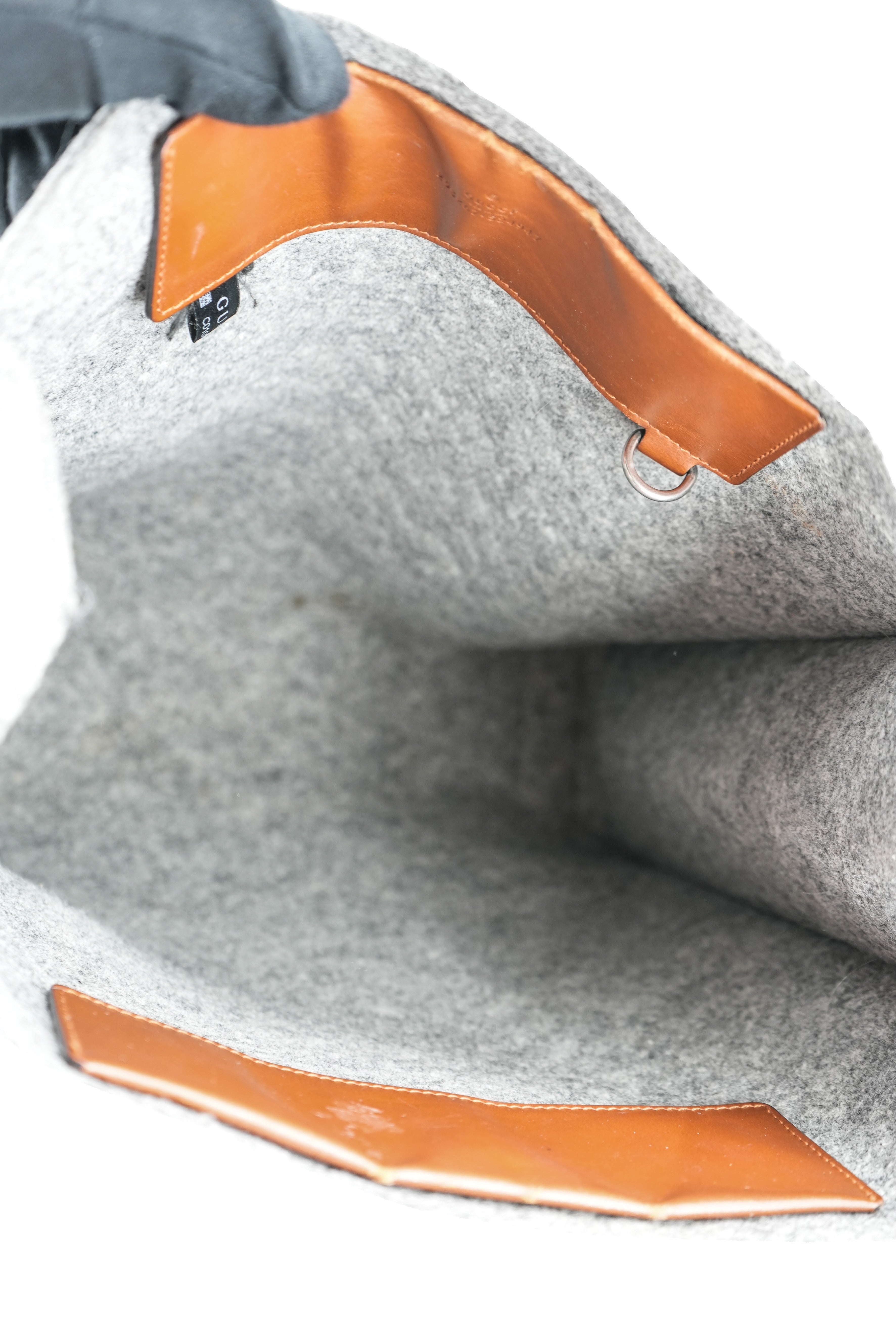 Gucci gray wool tote 295267-524947