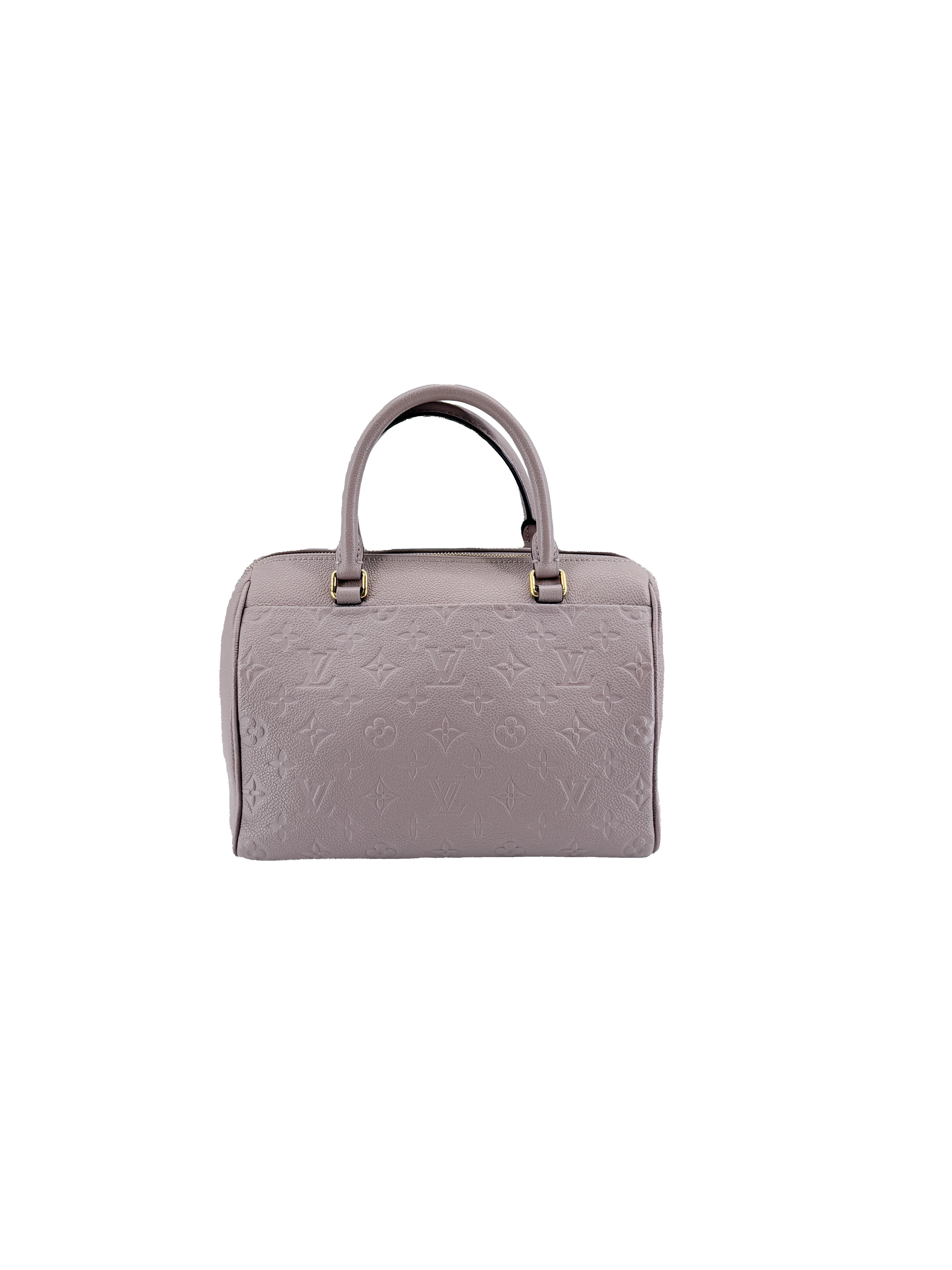 Louis Vuitton empreinte monogram Speedy 25 Mastic AR2186