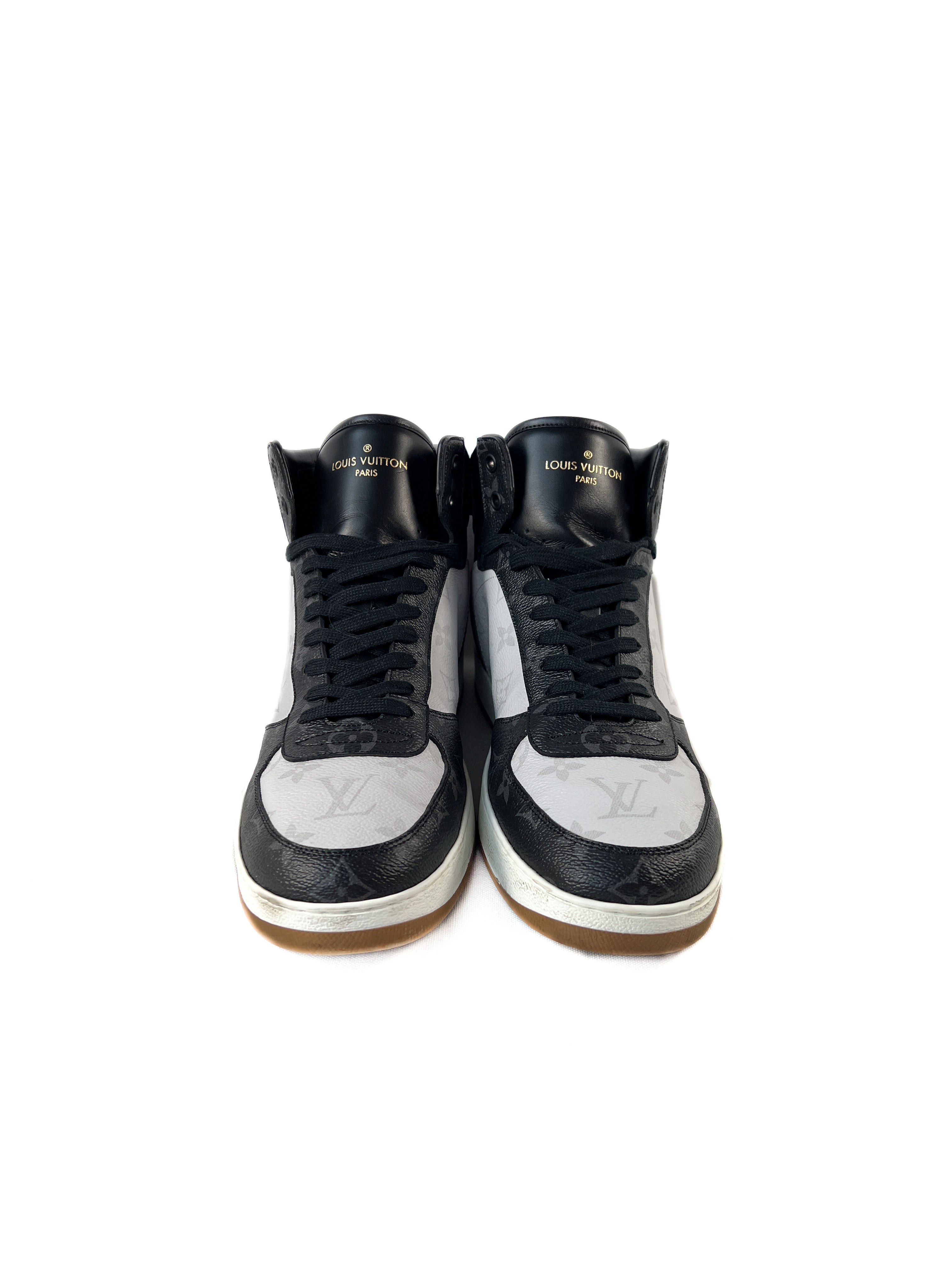 Louis Vuitton Rivoli high top sneakers size 8.5 mens/10.5 womens MS016