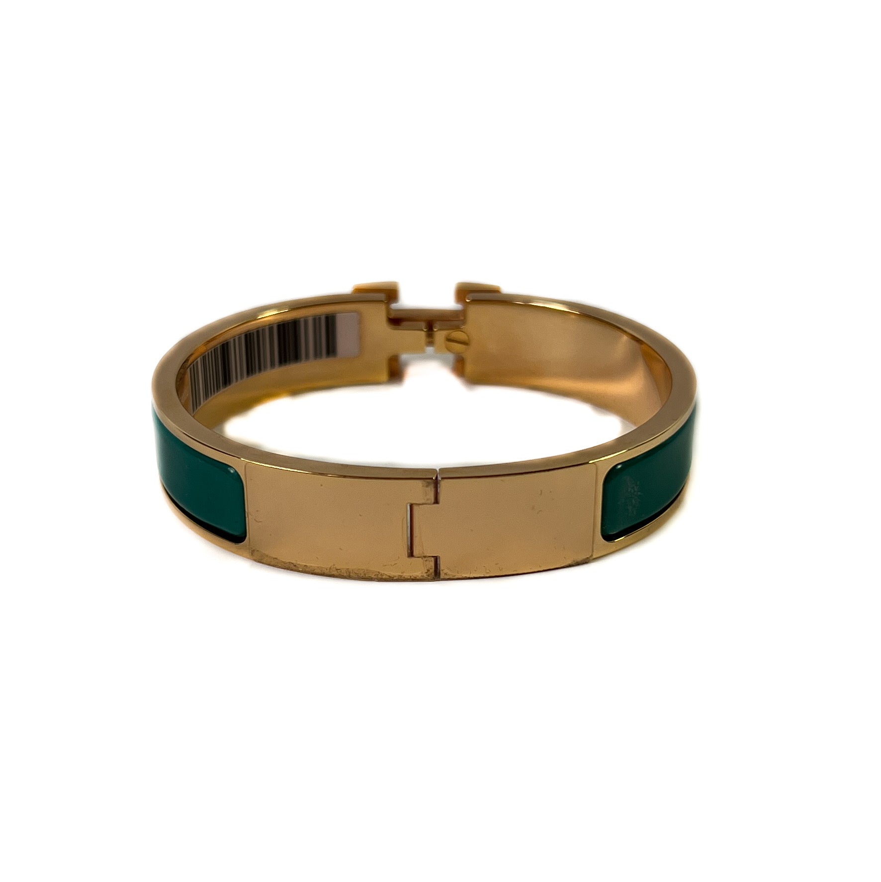 Hermes, Jewelry, Hermes Clic H Bracelet Size Pm Rose Gold