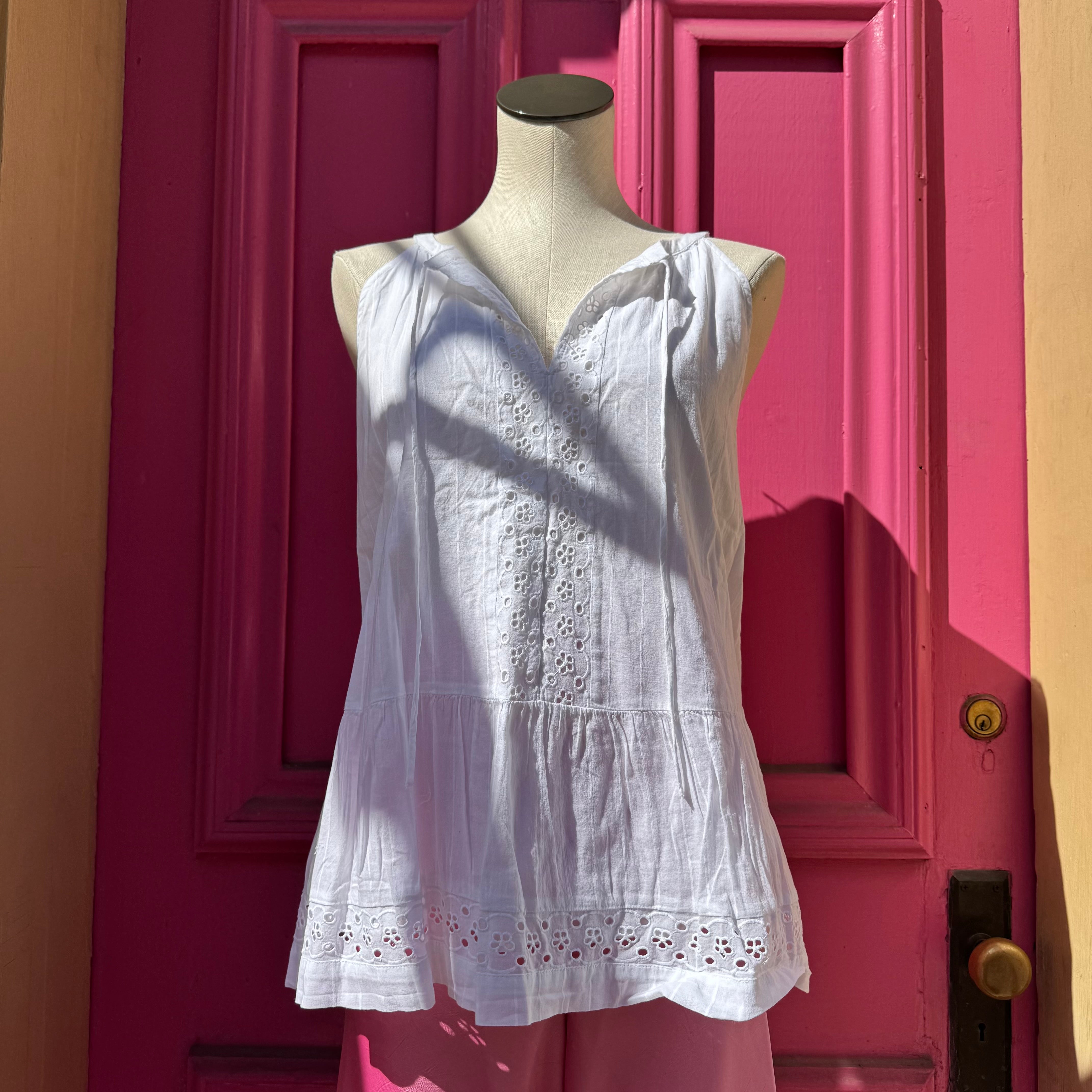 Ann Taylor LOFT white tank top size XXL NWT