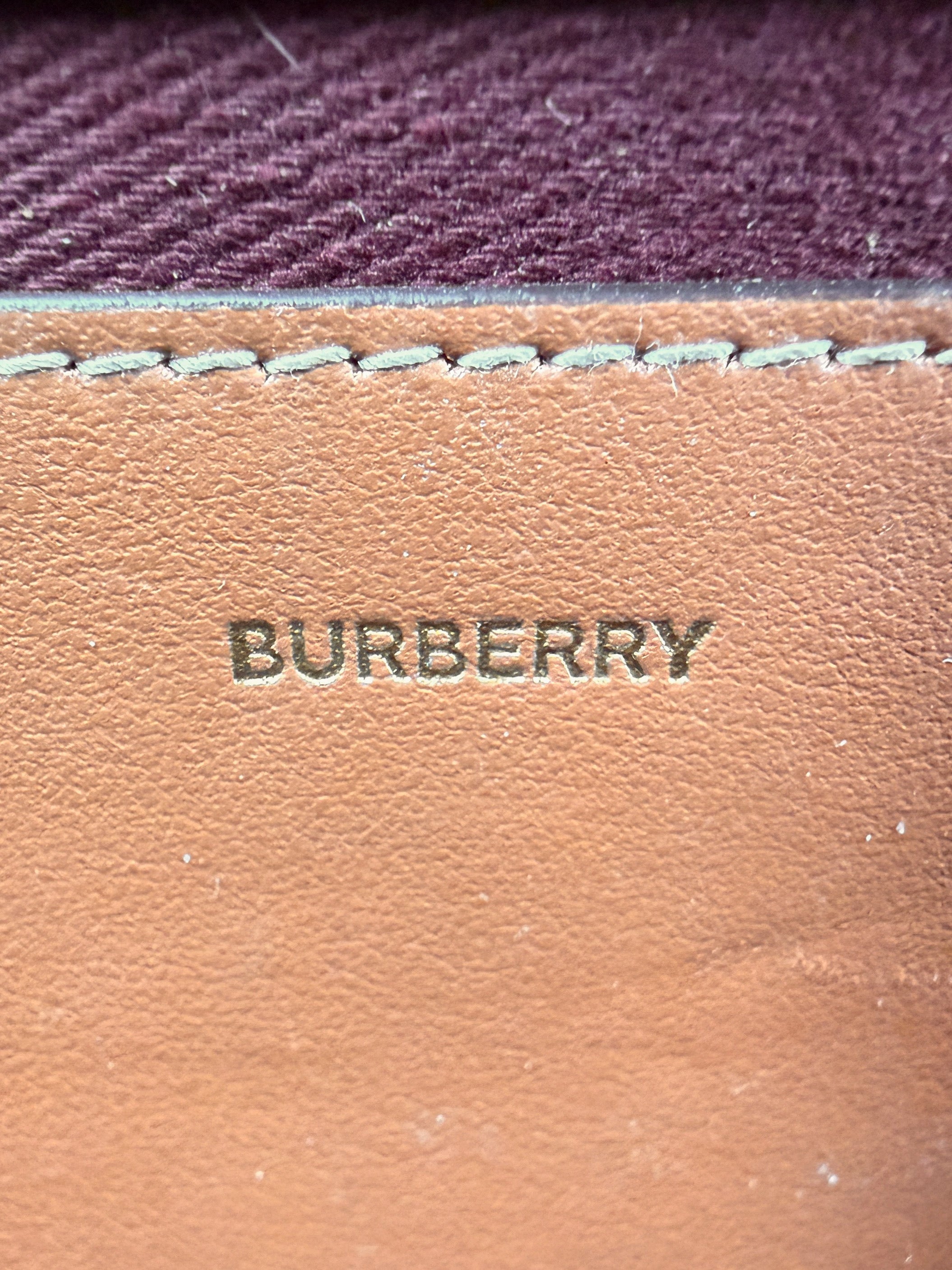 Burberry Hampshire check flap crossbody MDICSSTU75CHI
