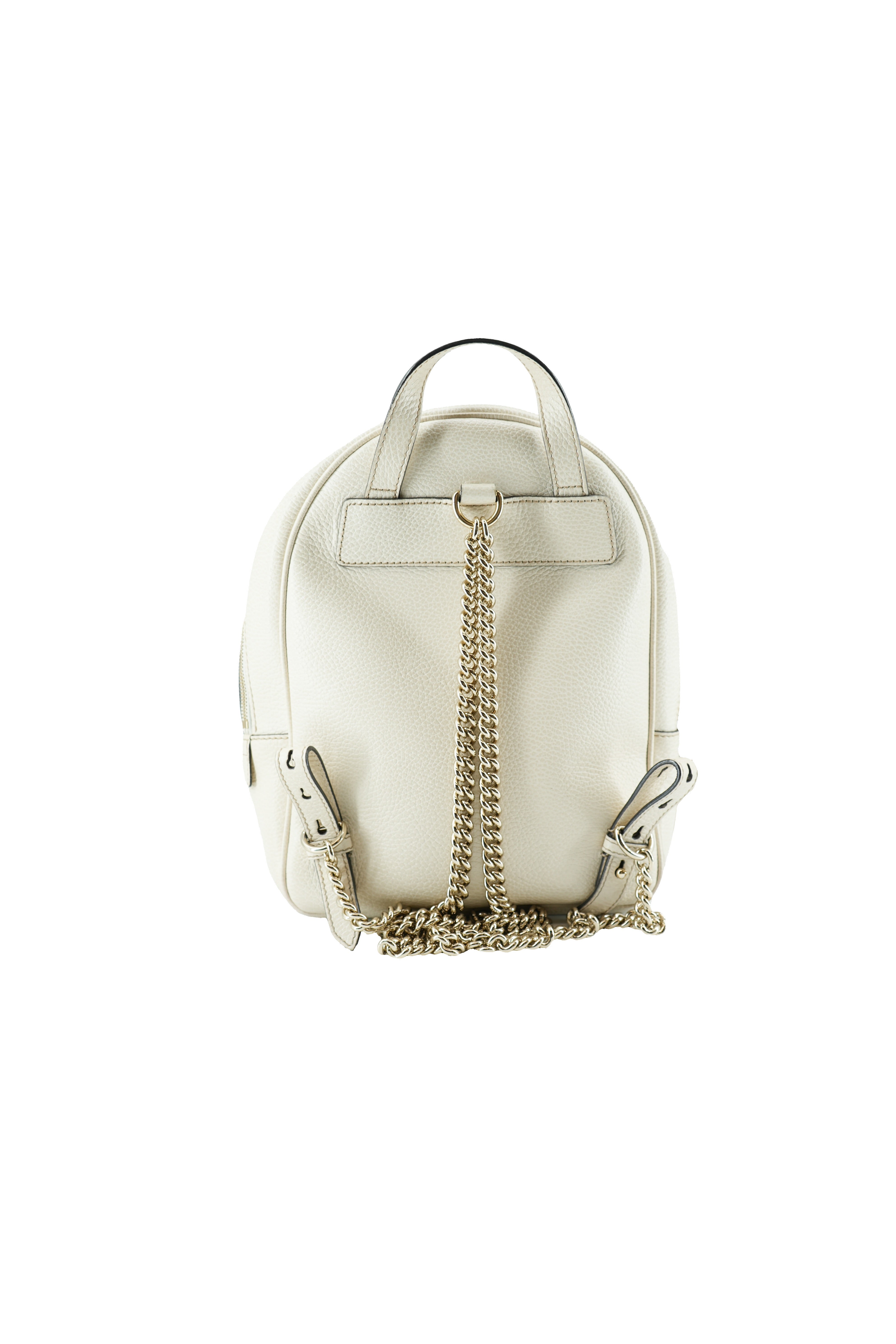 Gucci off white Soho interlocking G chain backpack 431570 520981