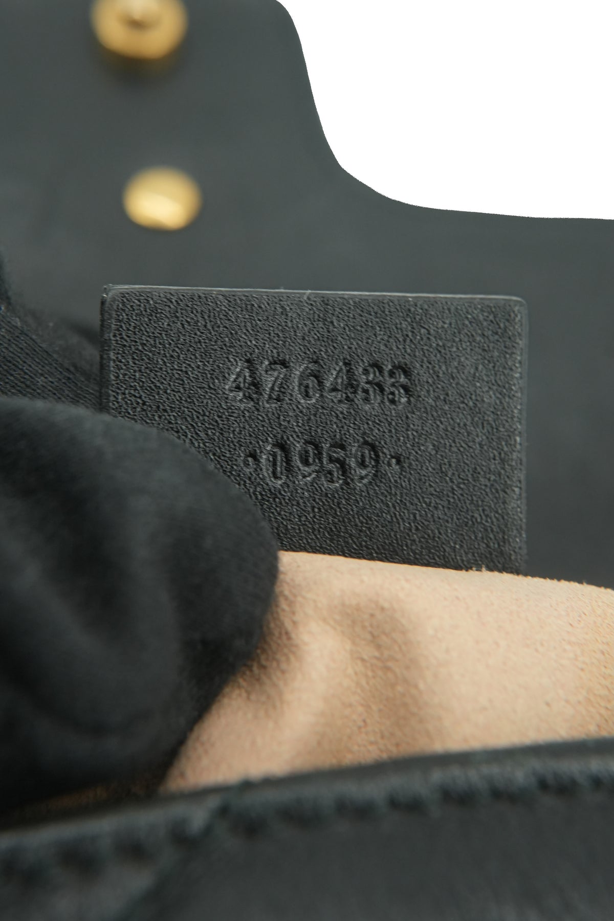 Gucci black Marmont flap super mini 476433 0959