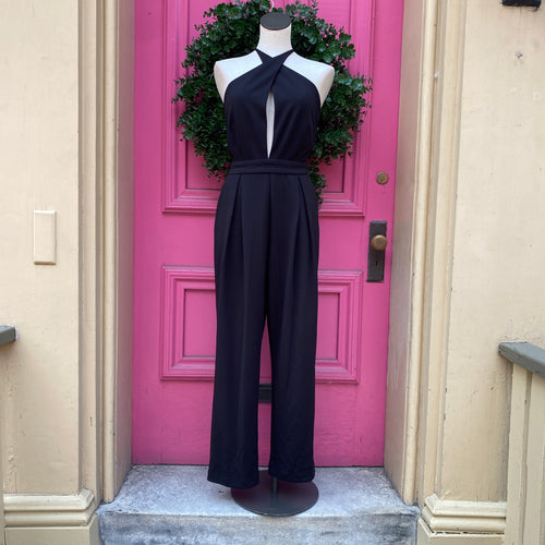 BCBGeneration black jumpsuit size M NWT