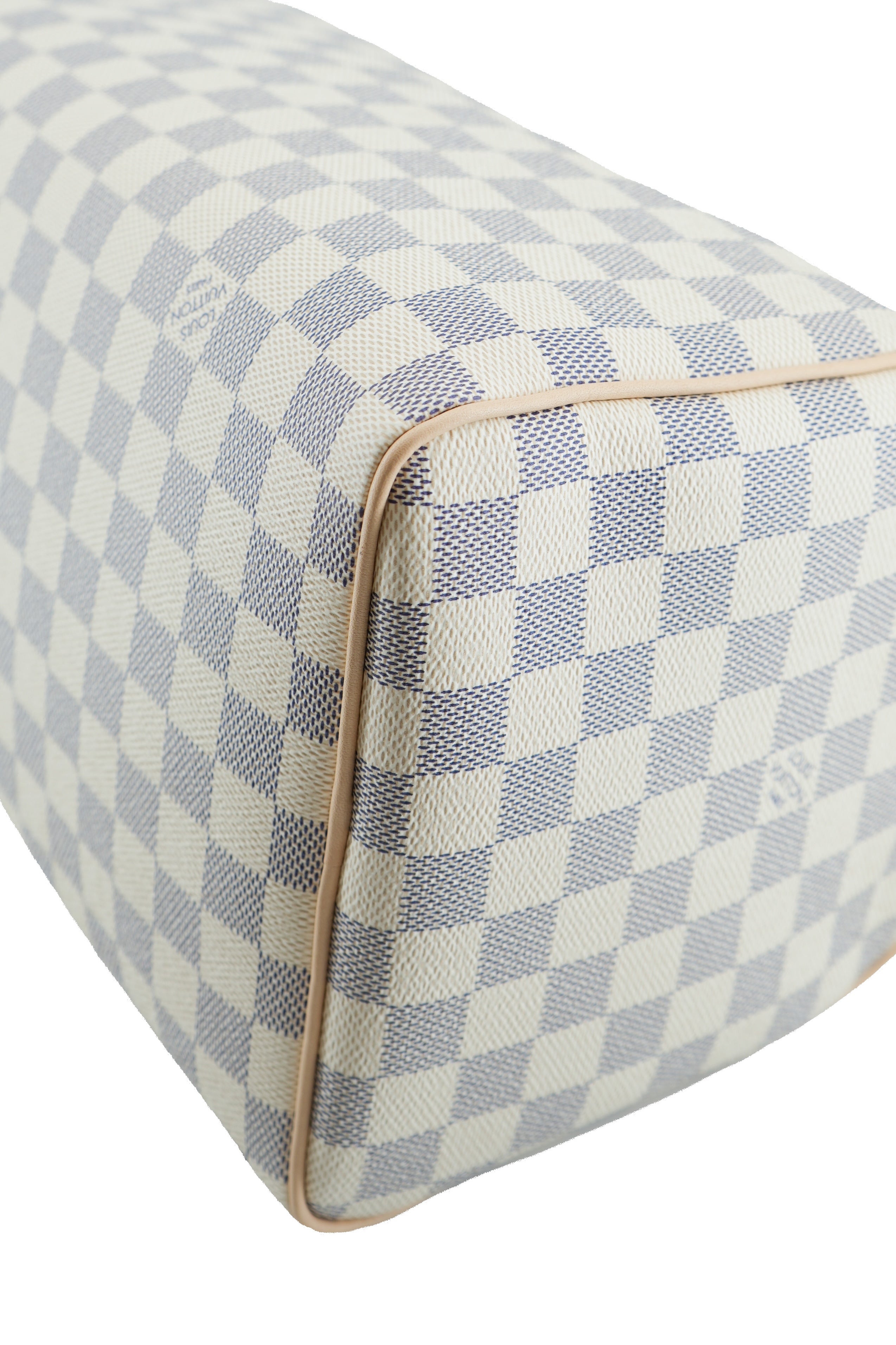 Louis Vuitton damier azur Soft Speedy 30 NFC