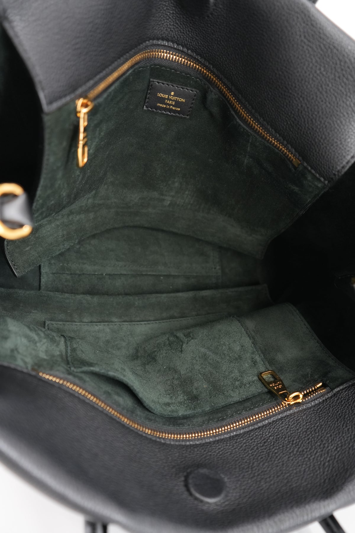 Louis Vuitton monogram black W tote PM TR0175