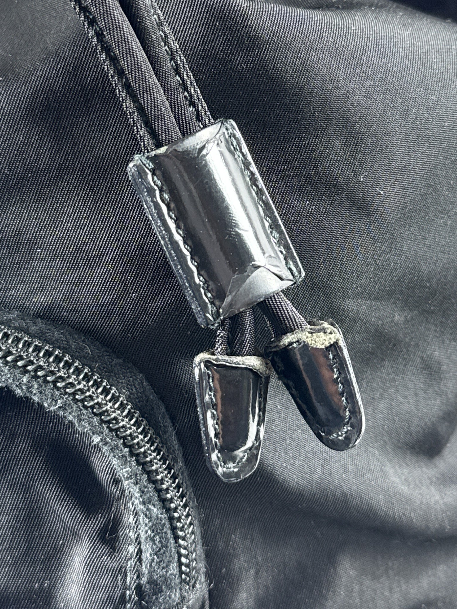 Prada black nylon backpack 58