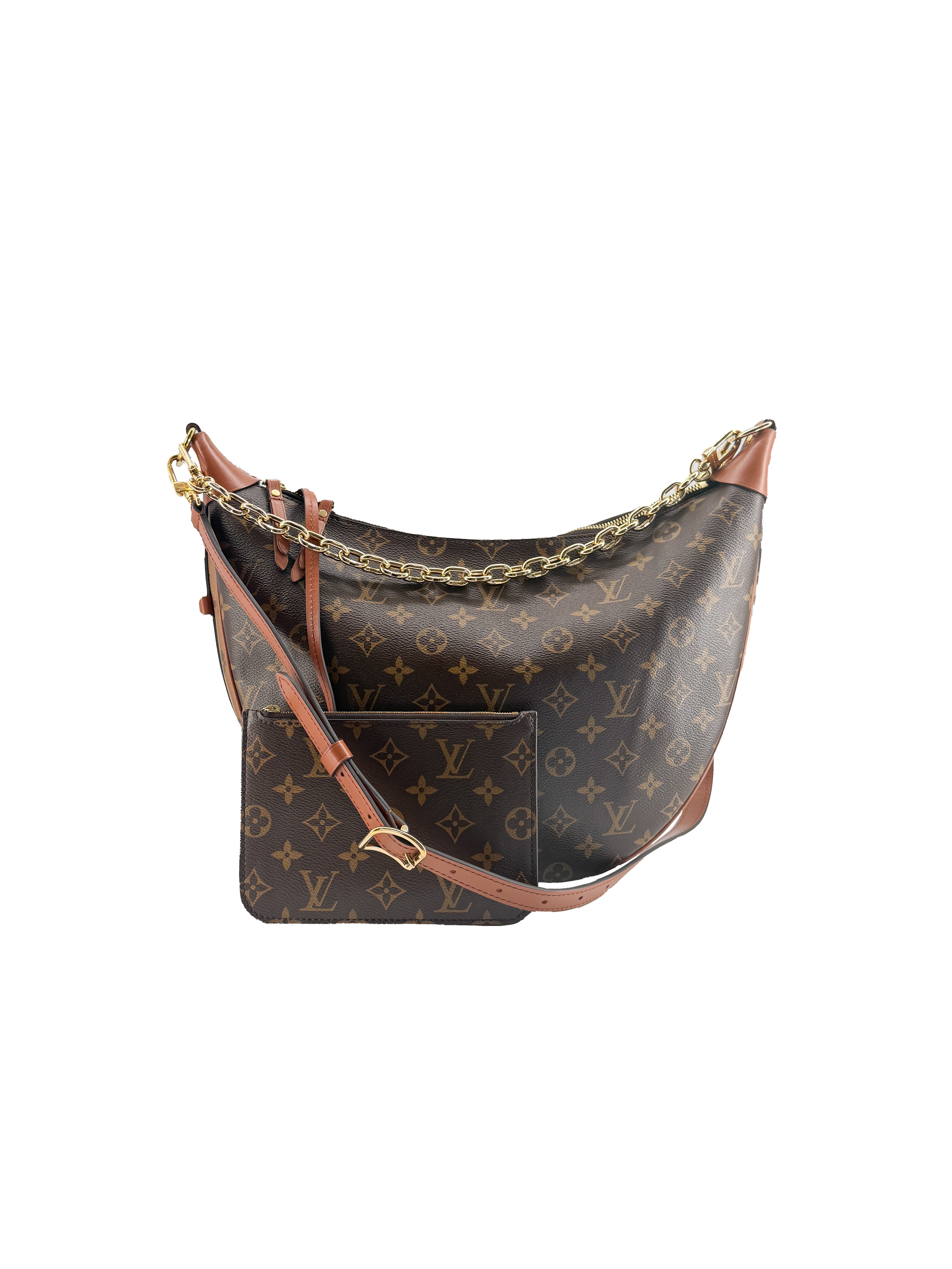 Louis Vuitton reverse monogram Loop Hobo NFC