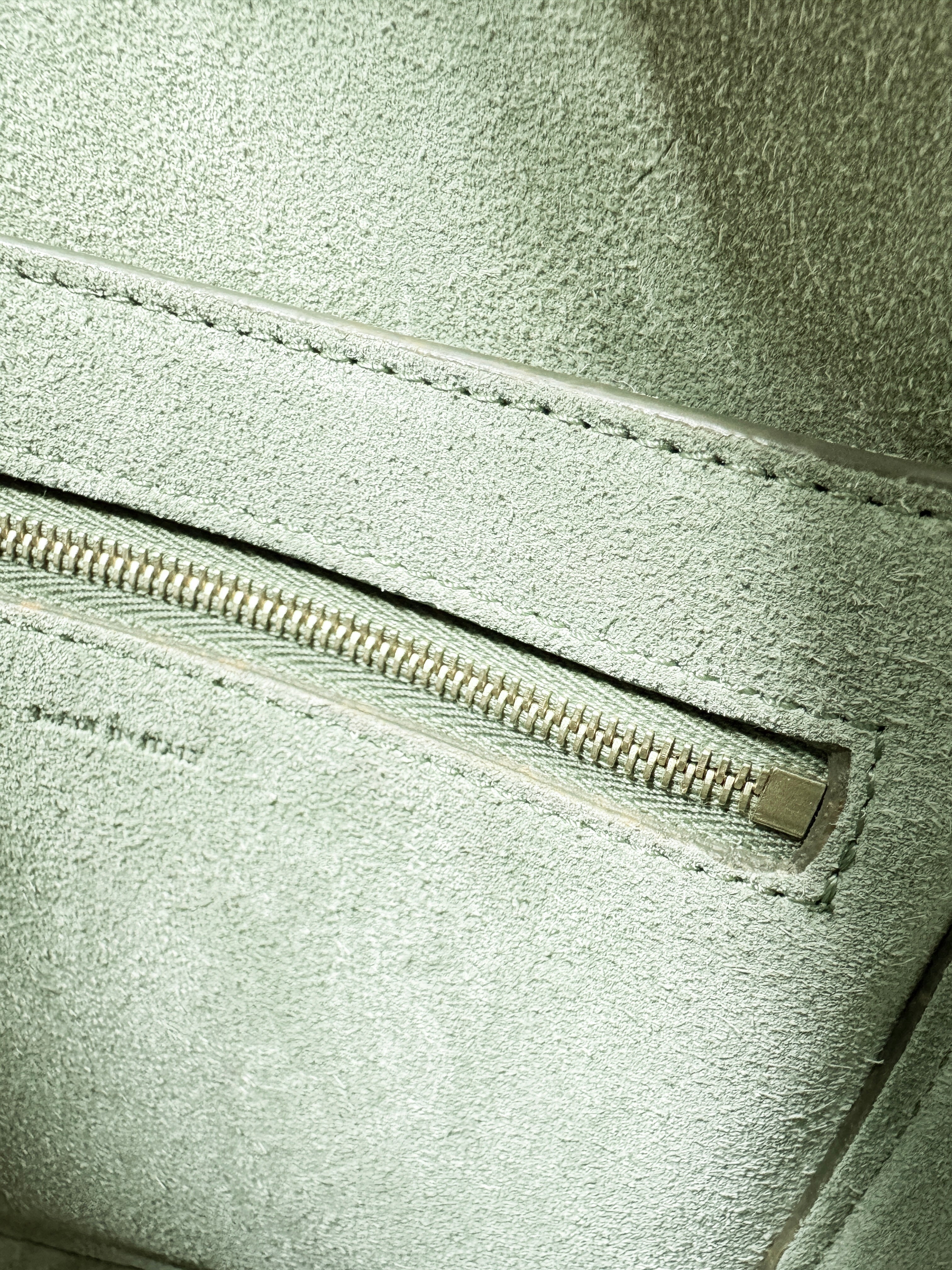 Celine green Sangle Seau small 20-BO-0290