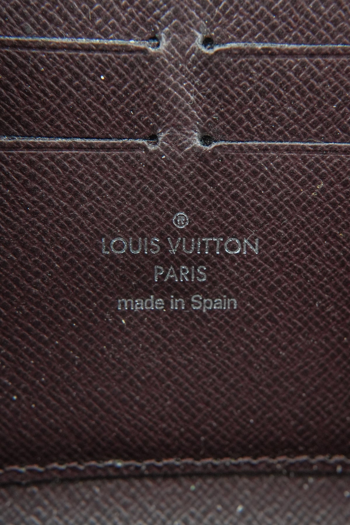 Louis Vuitton light green epi electric wallet CA0162