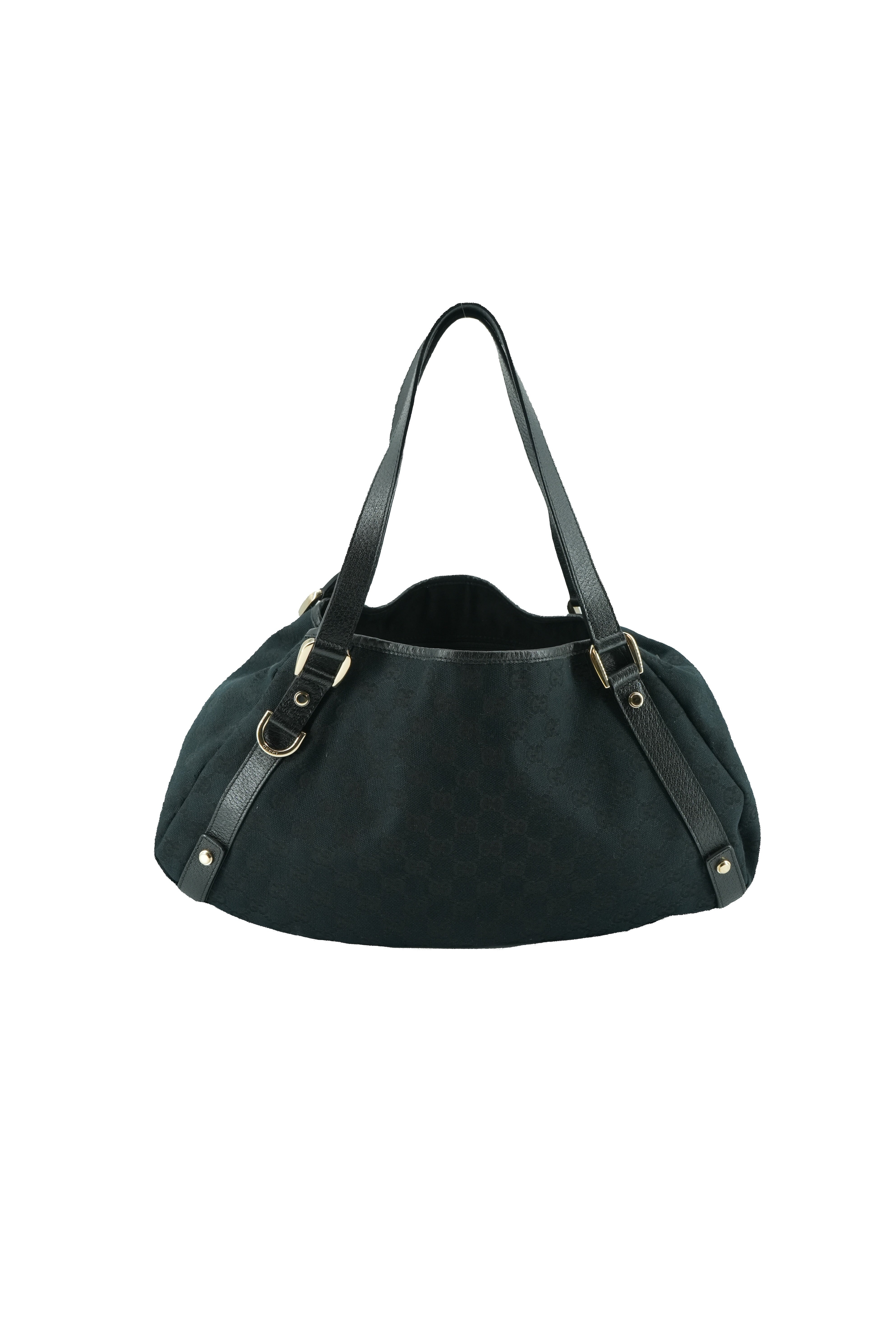 Gucci black canvas Abbey shoulder bag 180736 493492