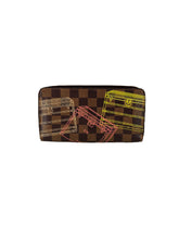 Louis Vuitton damier ebene 2014 Christmas animation Trunk zippy wallet CA4194