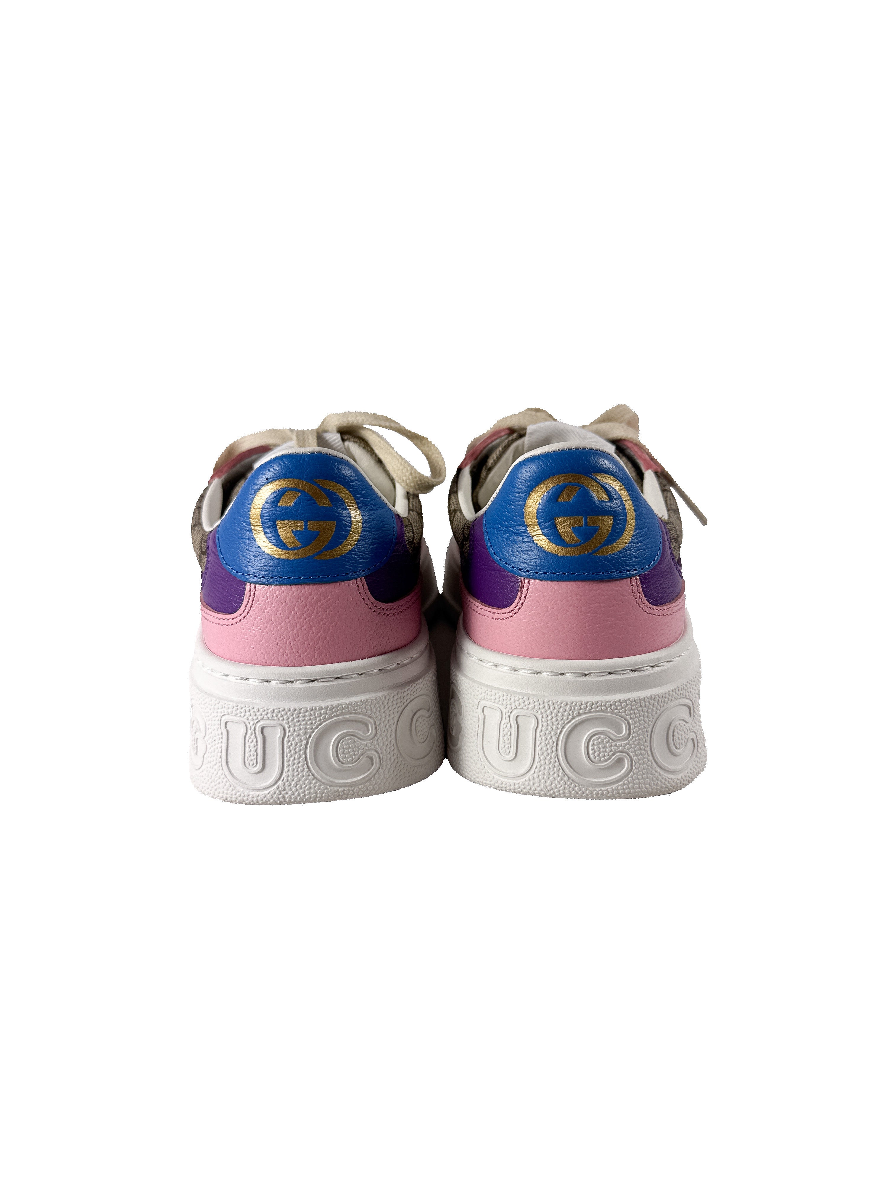 Gucci GG supreme multicolor sneakers size 39 BOX