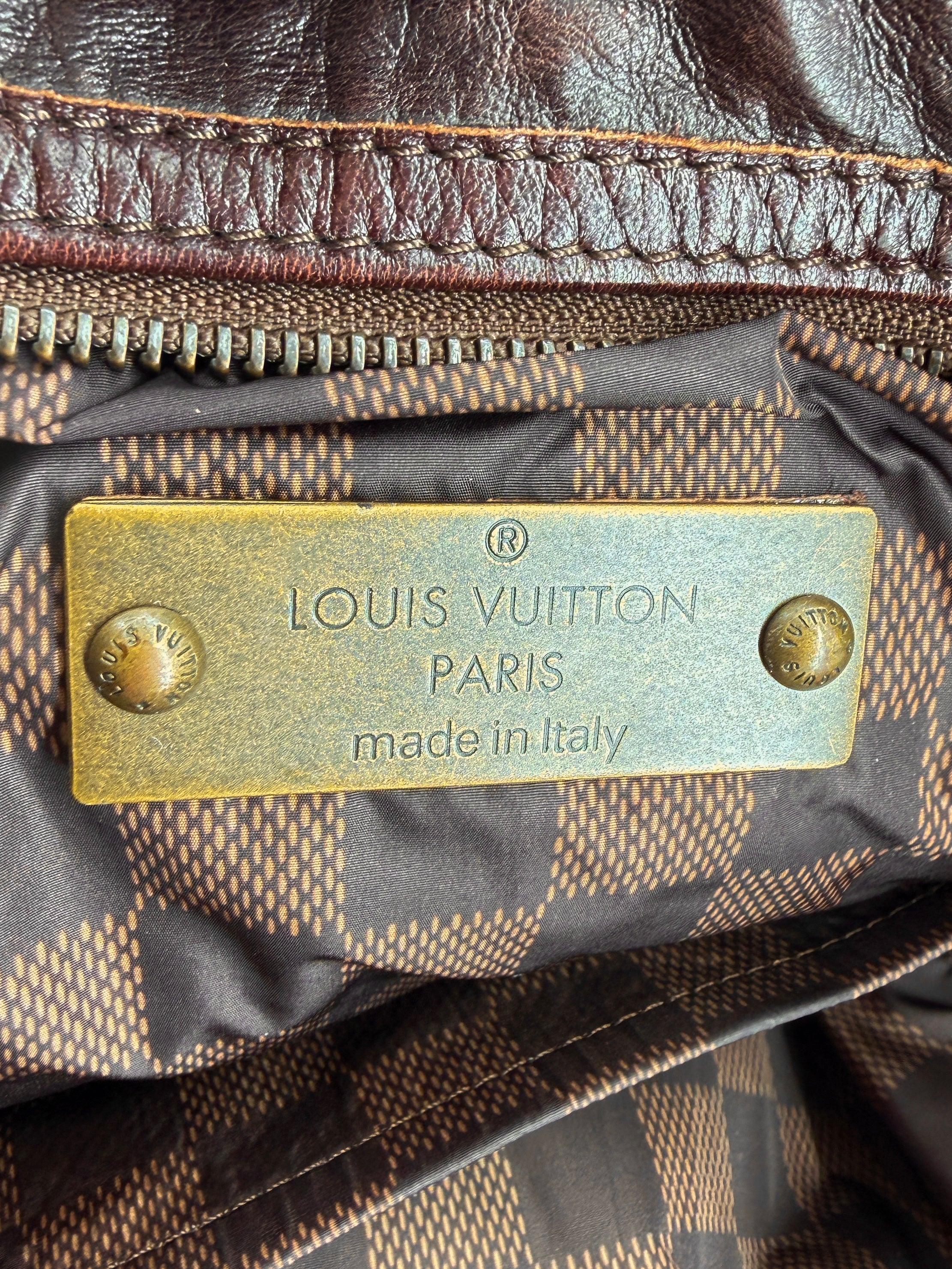Louis Vuitton brown Soana Cabas Tote FO1017