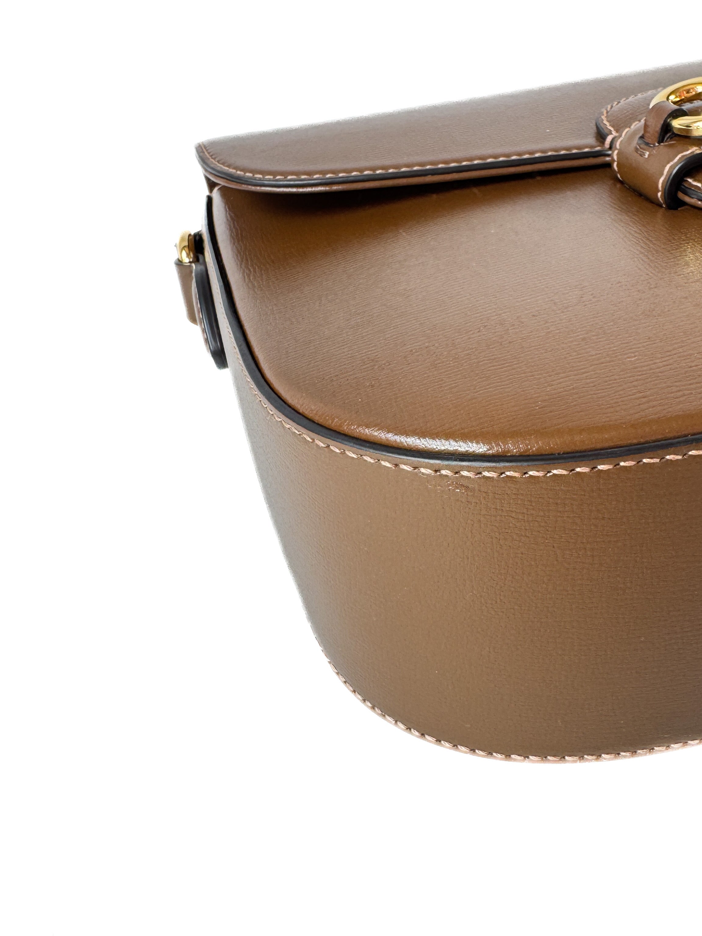 Gucci brown Horsebit 1955 shoulder bag 213317