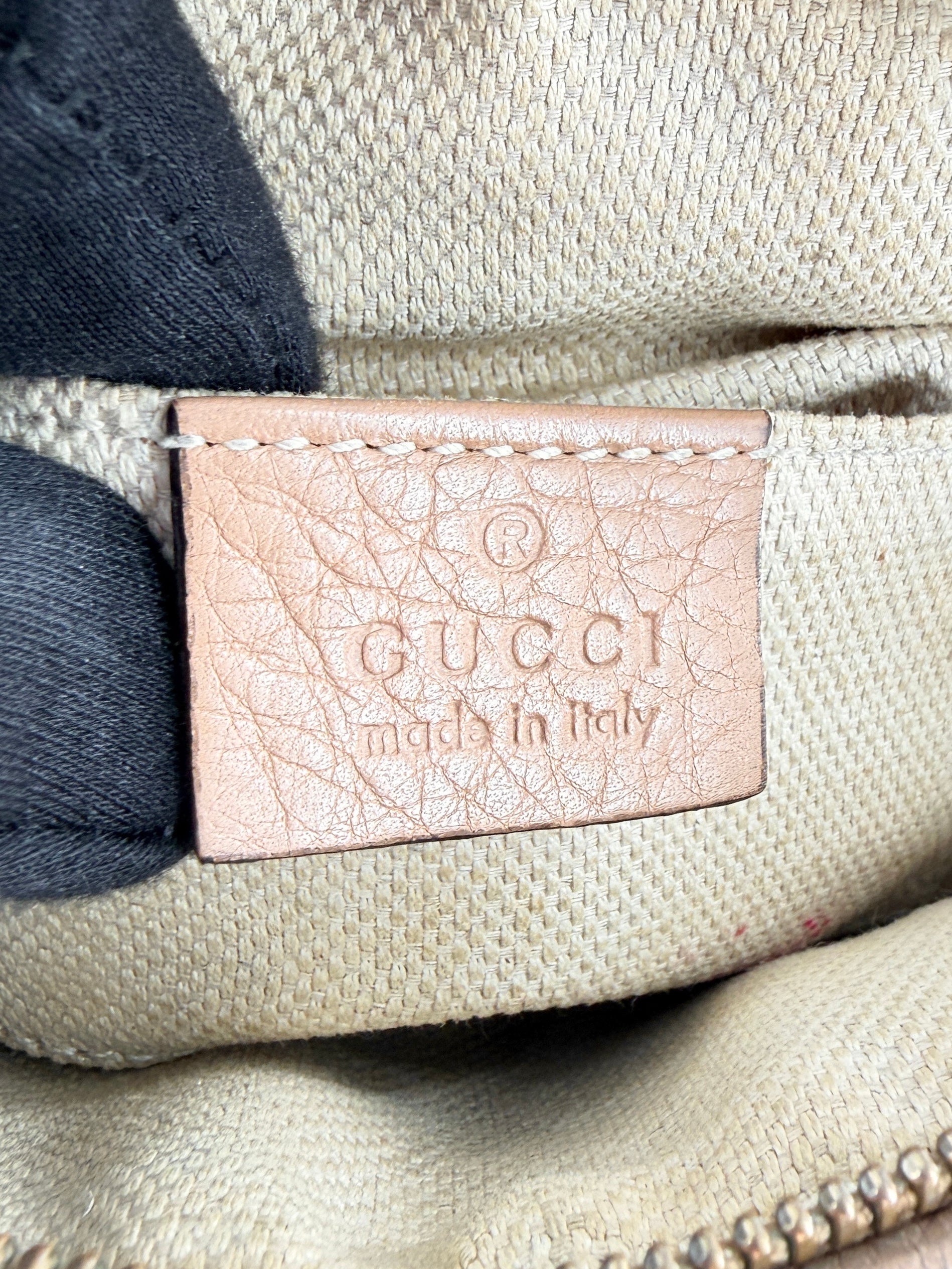 Gucci brown leather soho disco mini crossbody 353965 498879