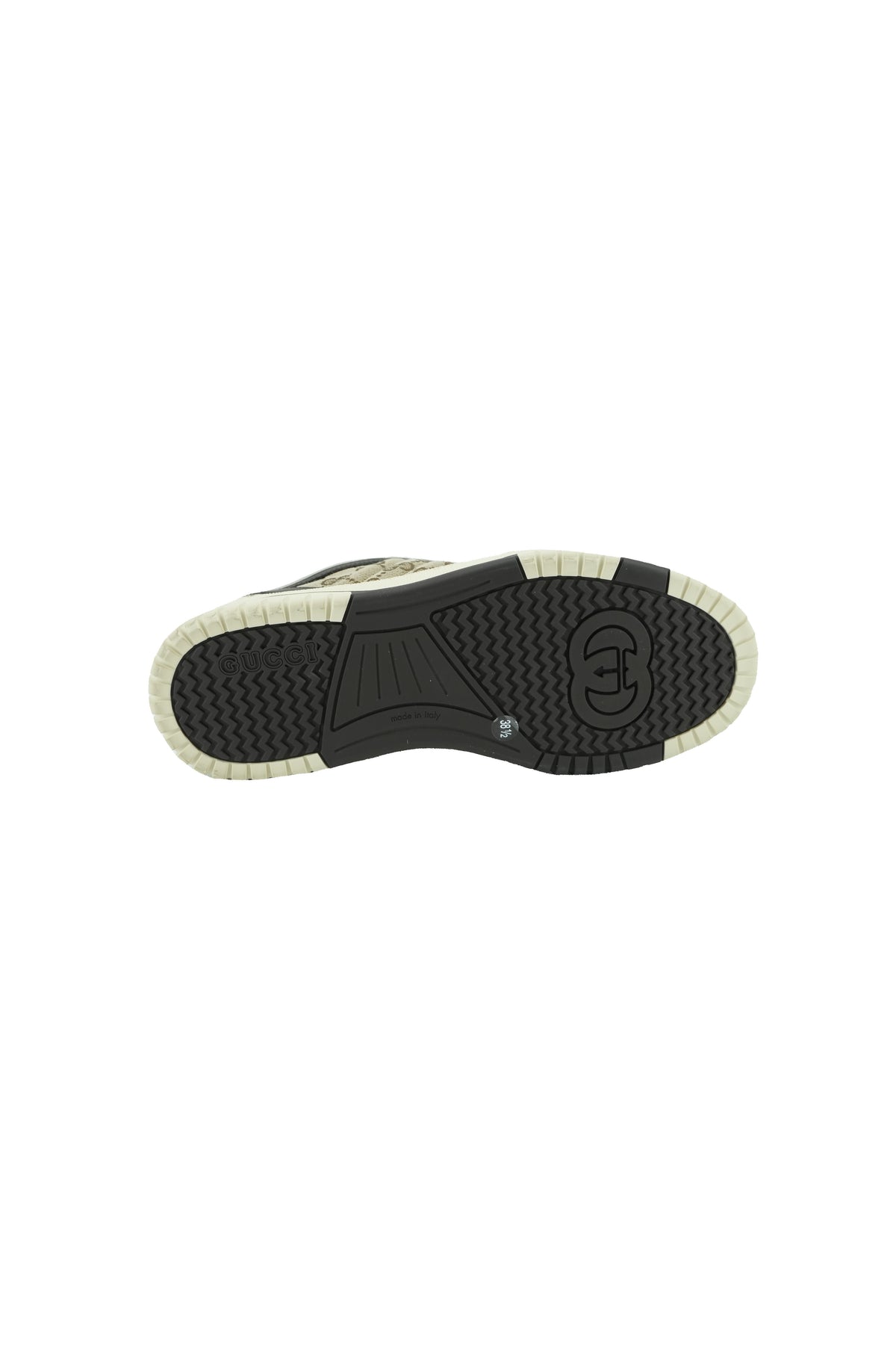 Gucci re-web leather sneakers size 38.5 NEW