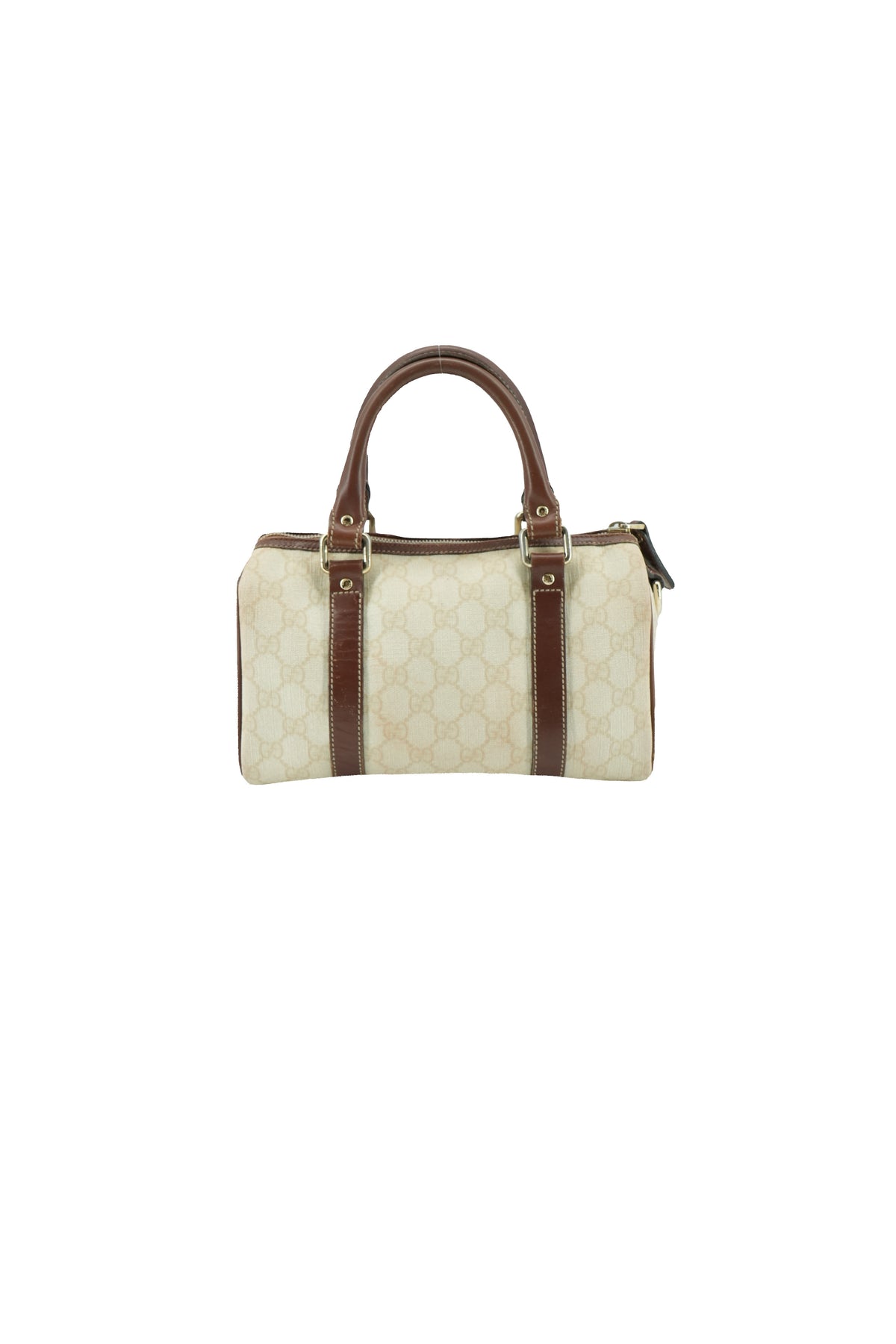 Gucci white GG boston bag 193604 000926