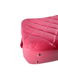 Chanel Lambskin Quilted Small Trendy CC Bowling Bag Pink 30198623