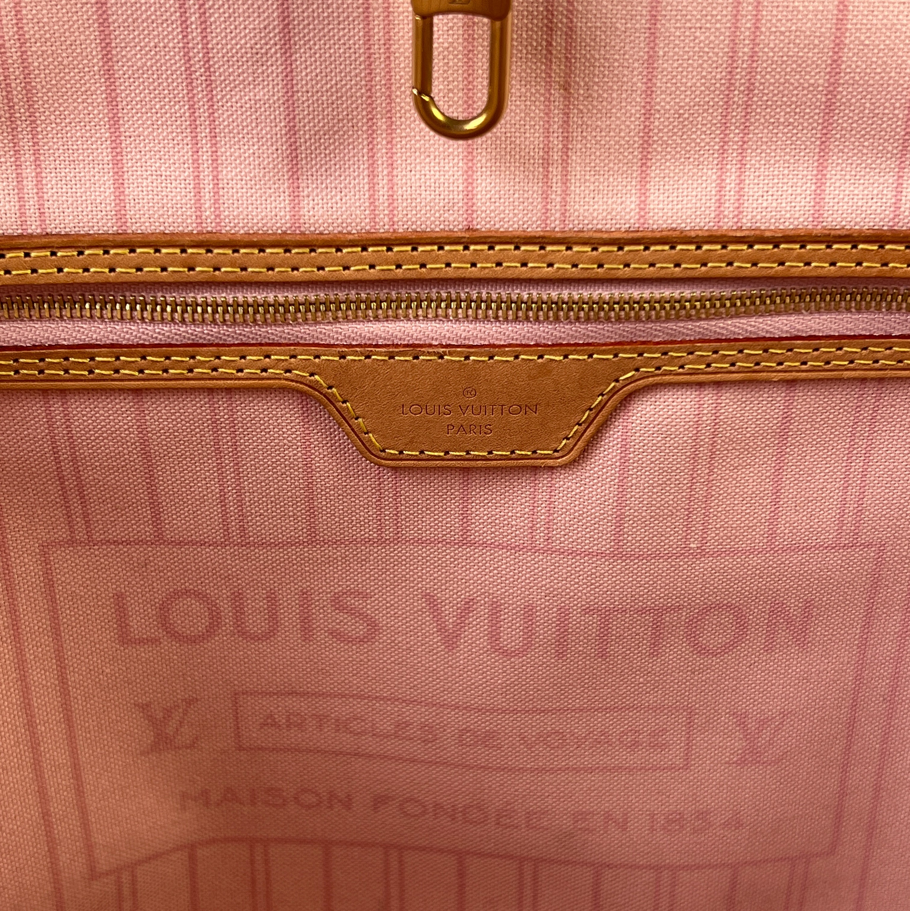 Louis Vuitton neverfull damier azur MM 2019
