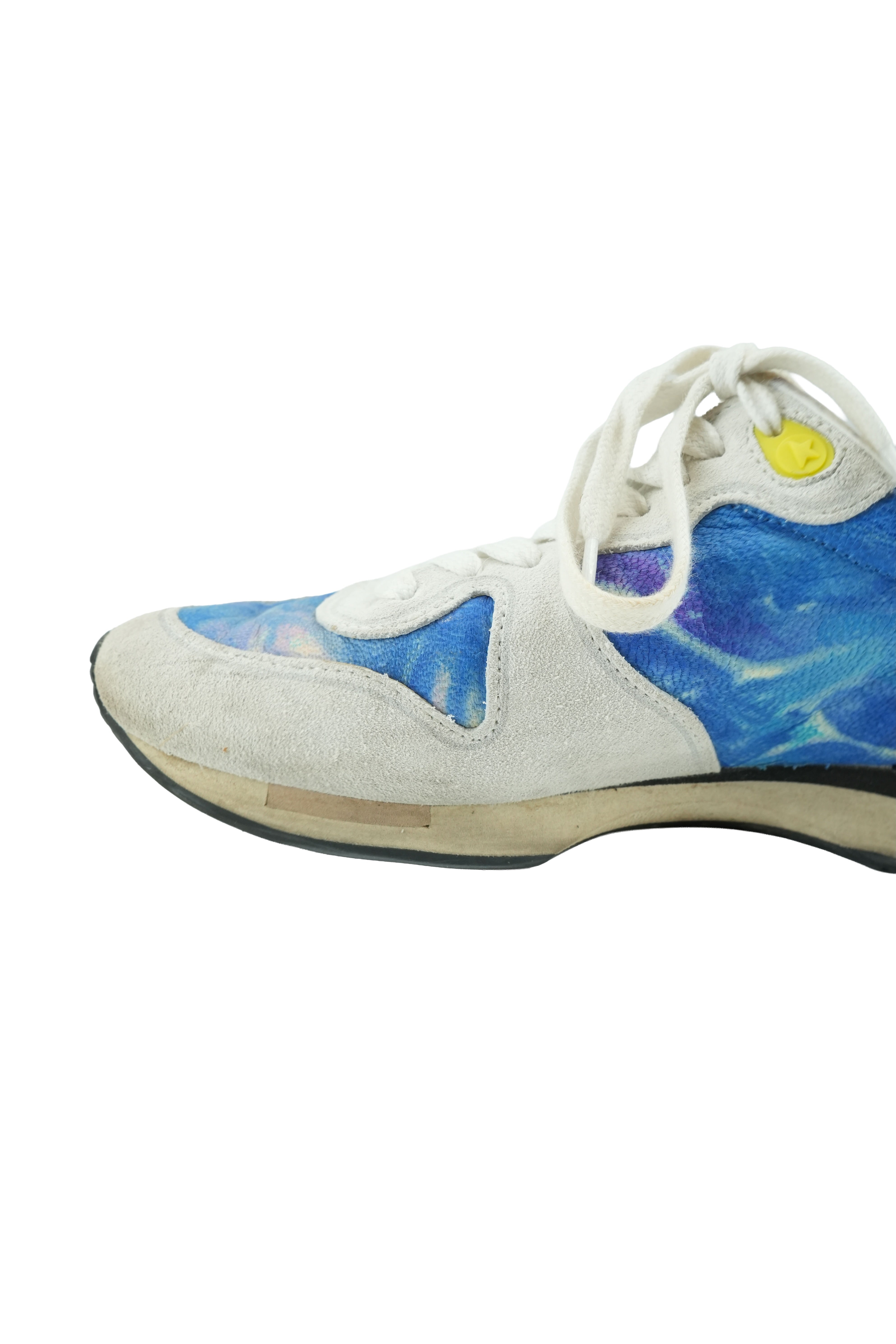 Golden Goose blue tie dye running sneakers size 37 (7)