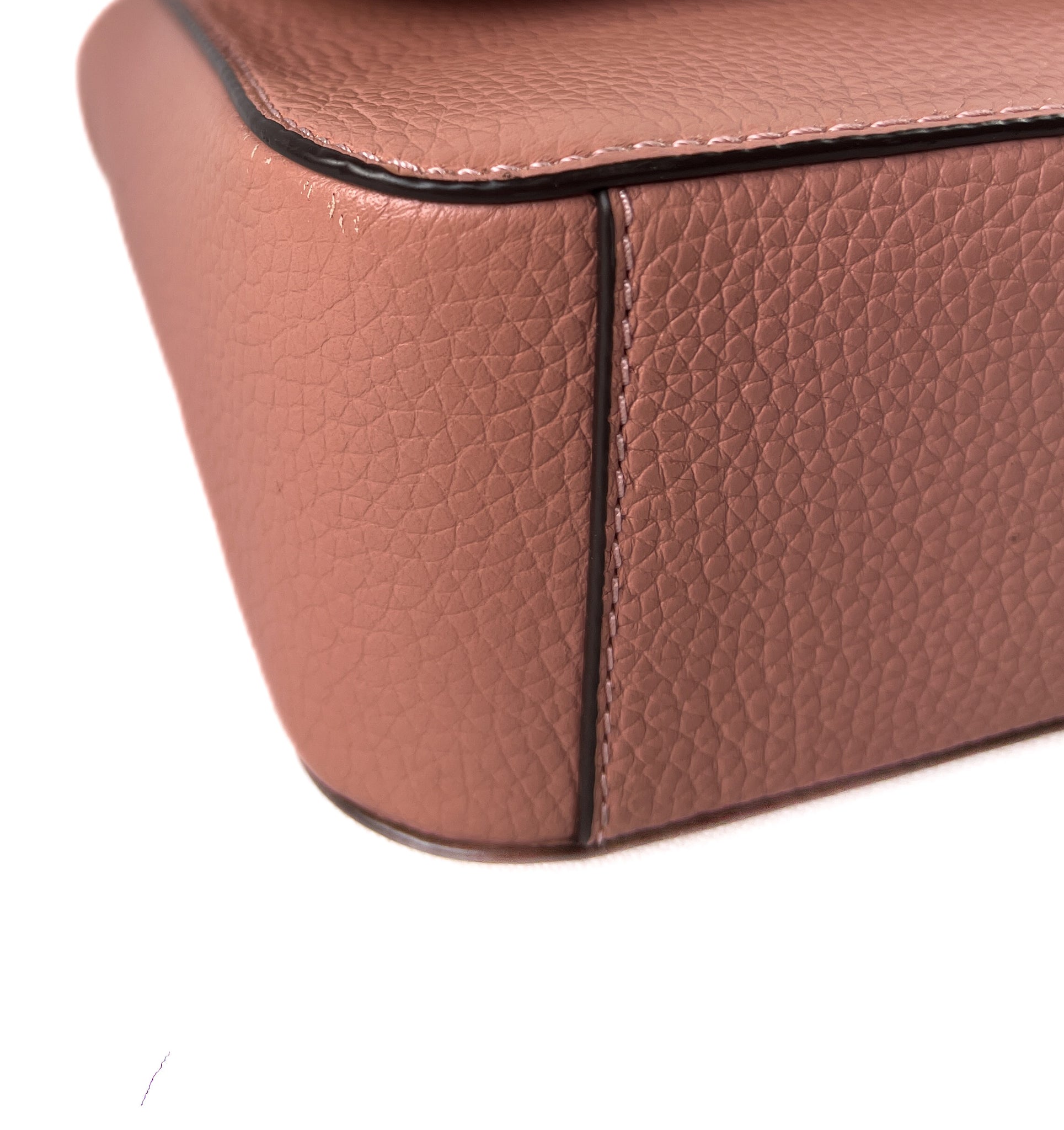 Tory Burch pink leather Thea crossbody – My Girlfriend's Wardrobe LLC