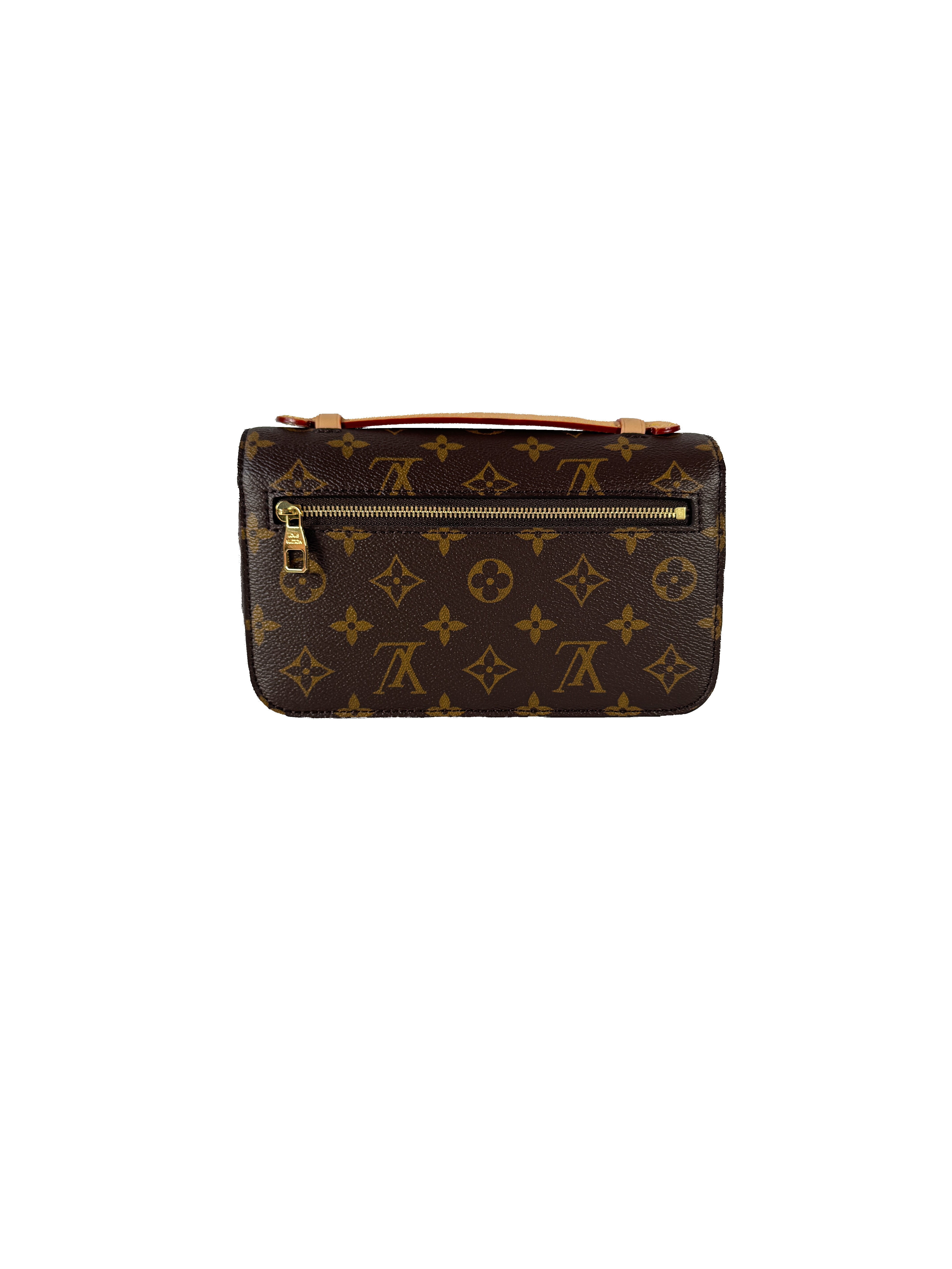 Louis Vuitton monogram pochette metis east west NFC